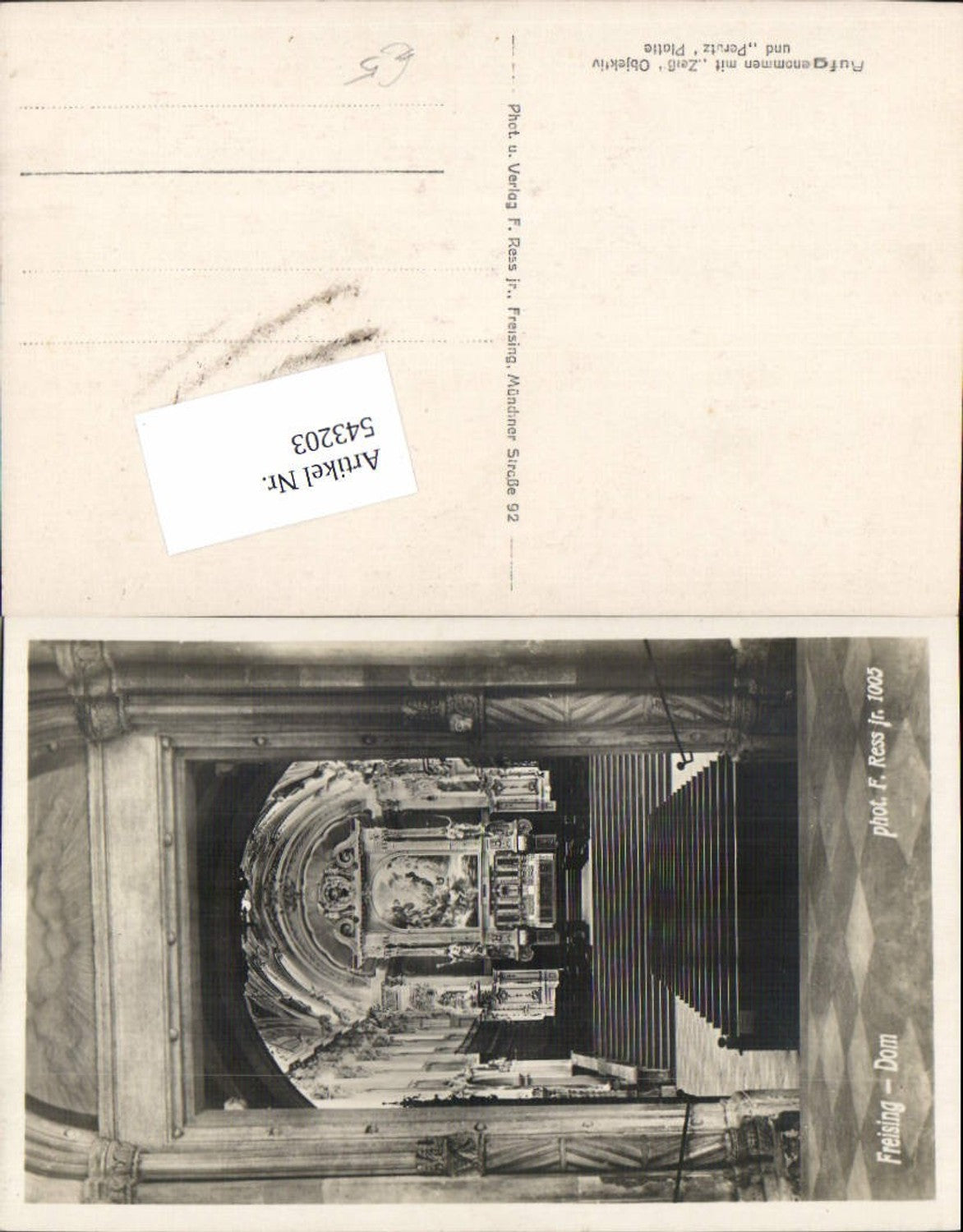 543203,Freising Dom pub Ress 1005