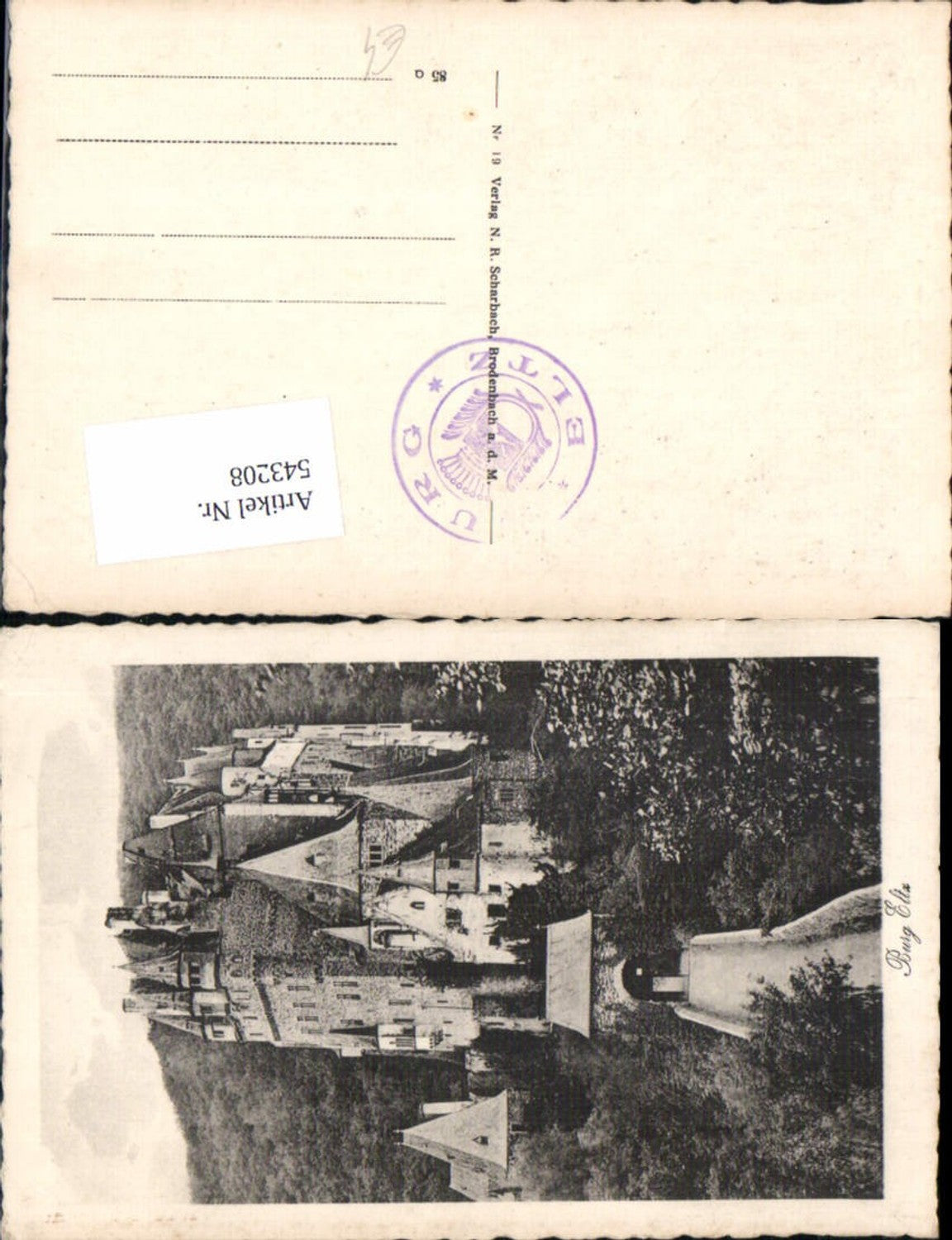 543208,Burg Eltz an der Mosel b. Wierschem Maifeld