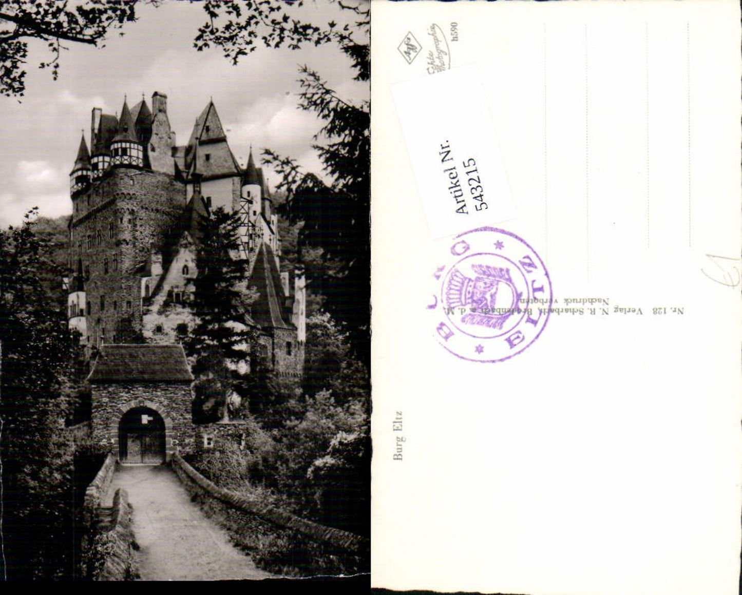 543215,Burg Eltz an der Mosel b. Wierschem Maifeld