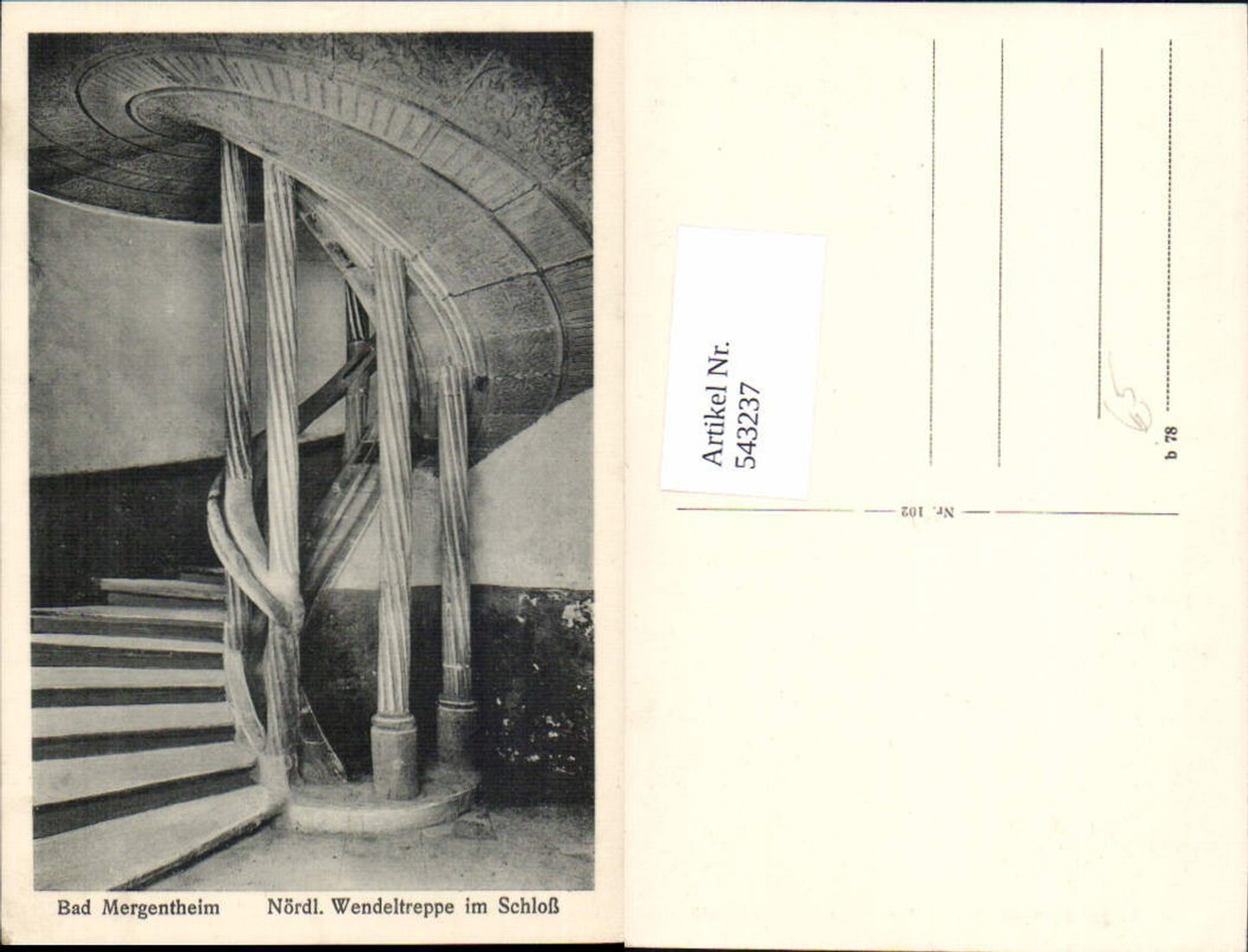543237,Bad Mergentheim Treppe Stiege Wendeltreppe