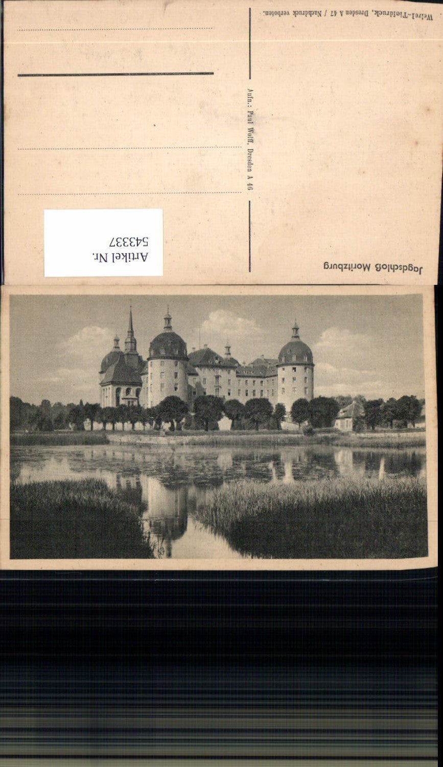 543337,Jagdschloß Moritzburg bei Dresden