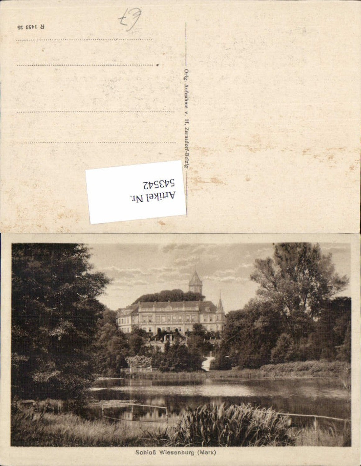 543542, Wiesenburg Castle, Potsdam-Mittelmark district