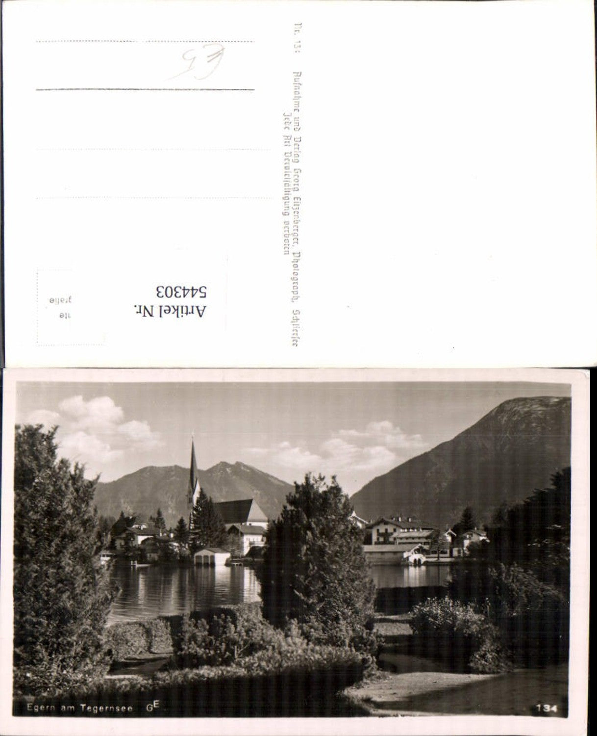 544303,Egern Rottach am Tegernsee Ufer
