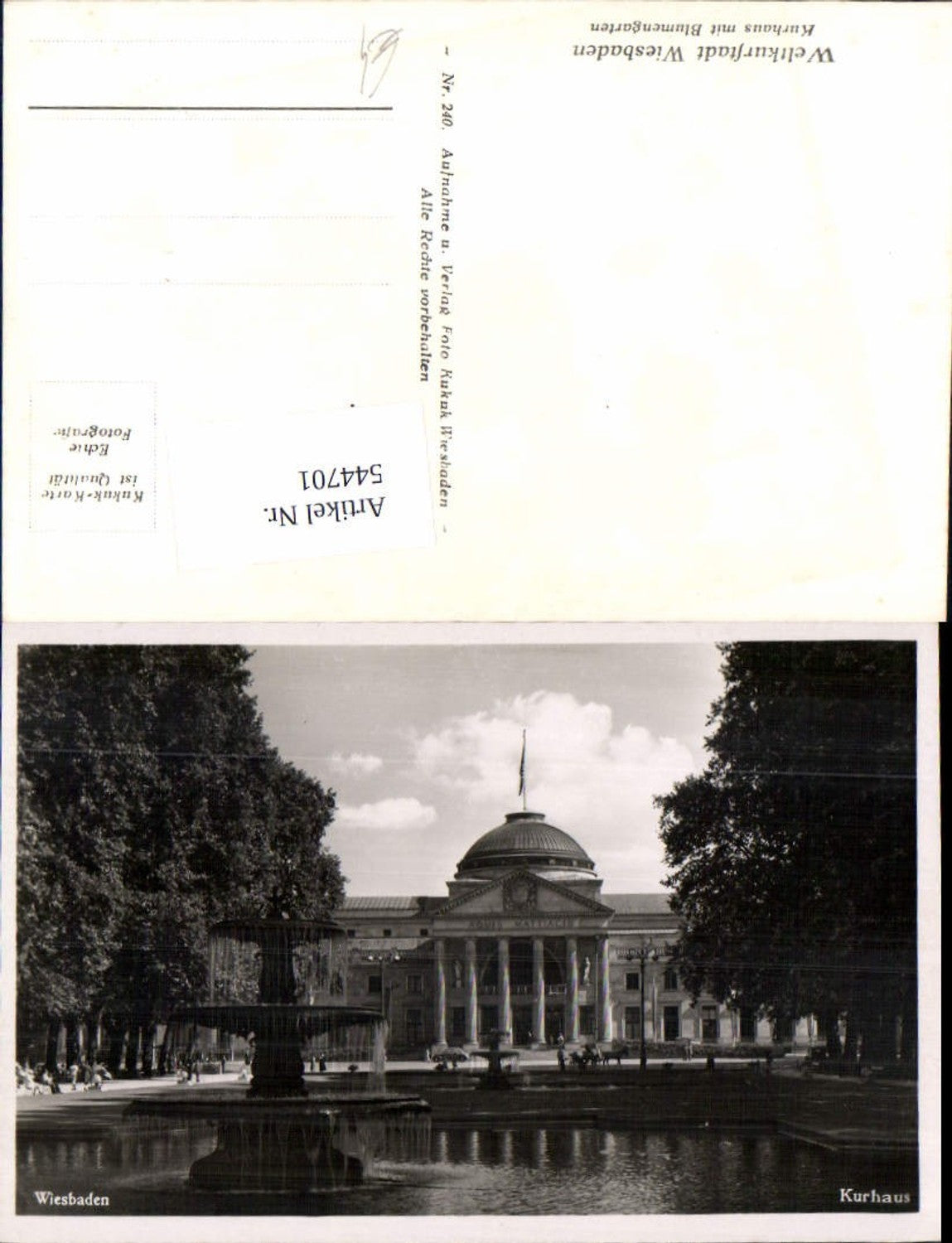 544701,Wiesbaden Kurhaus