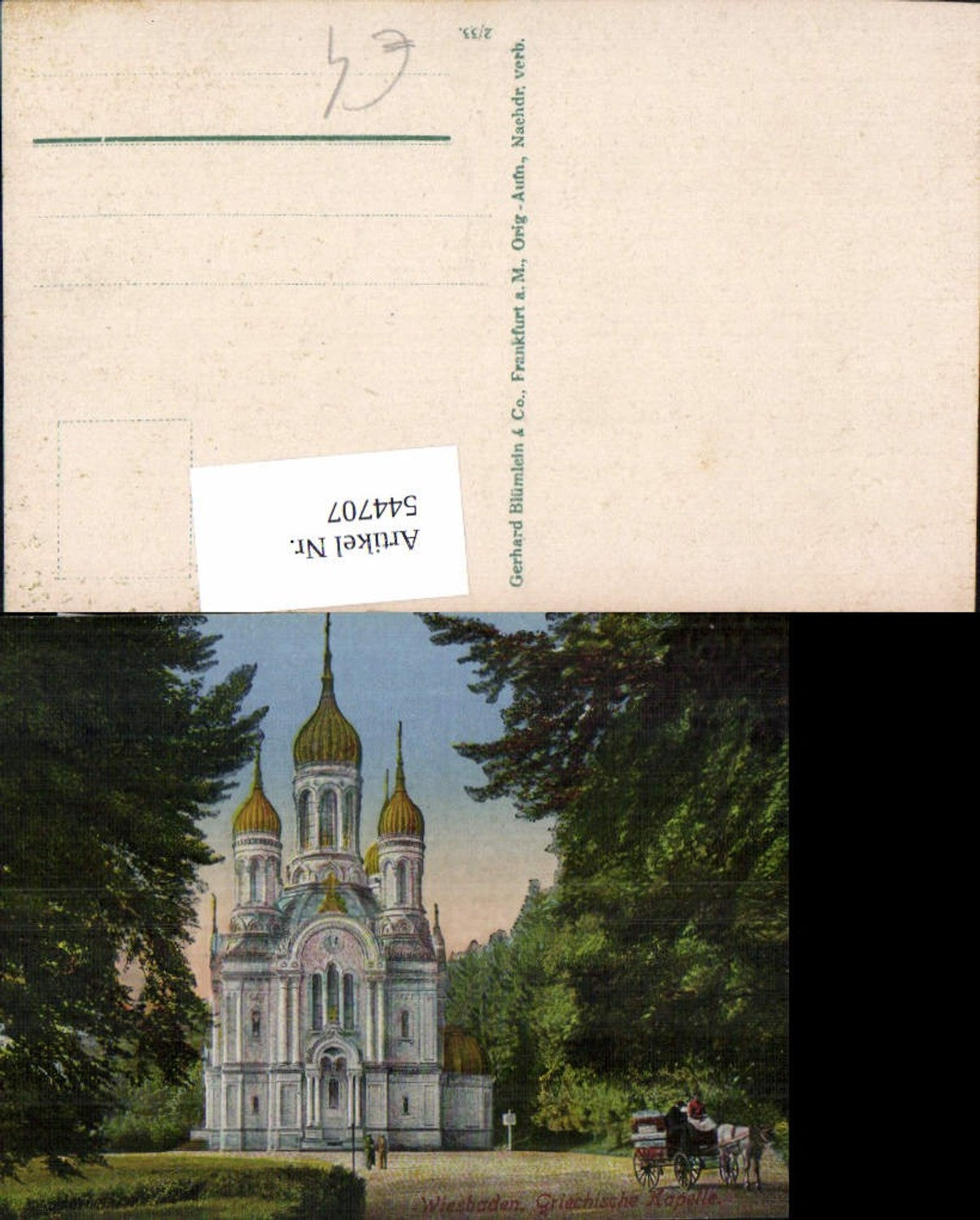 544707,Wiesbaden Griechische Kapelle