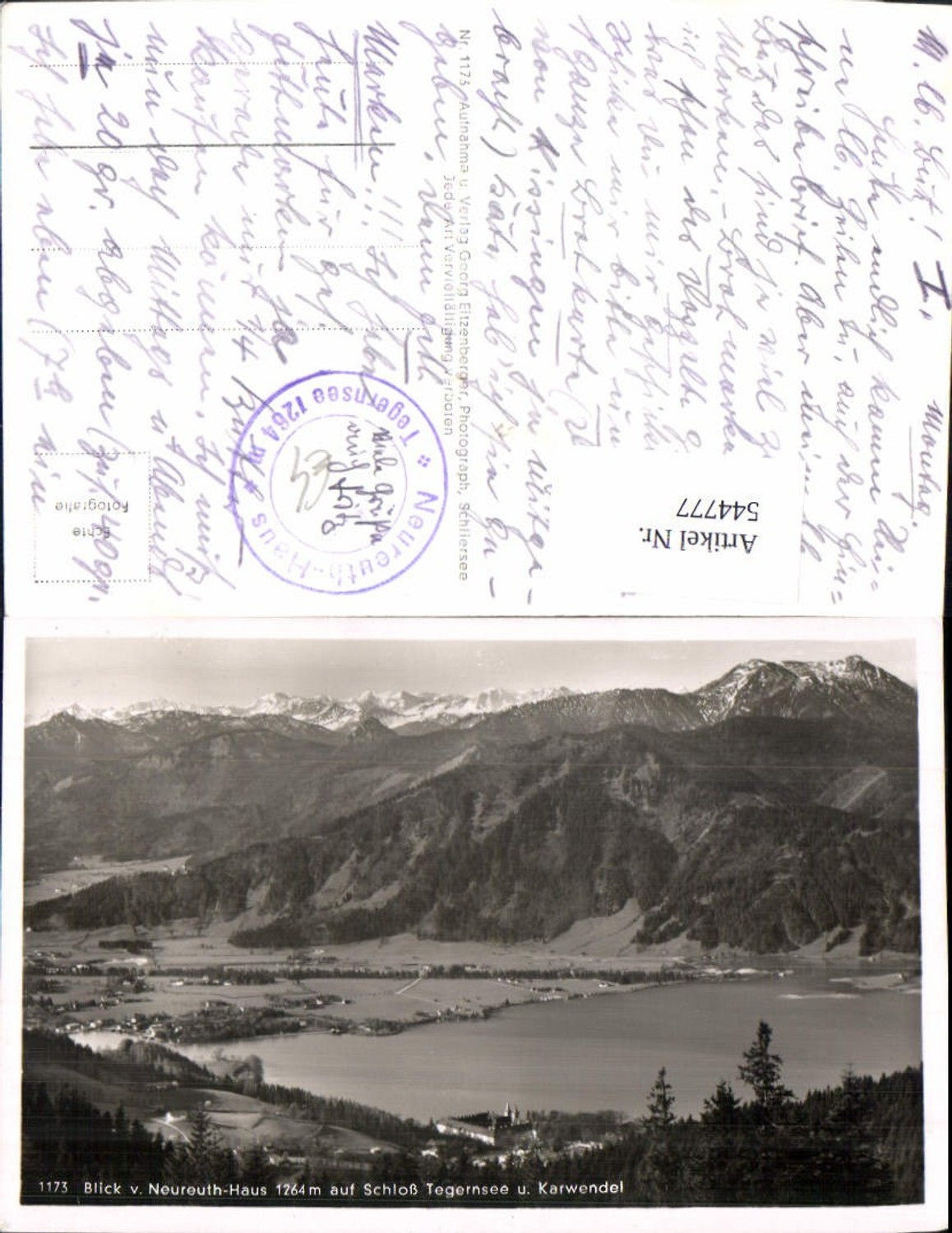 544777,Tegernsee Schloss v. Neureuth Haus