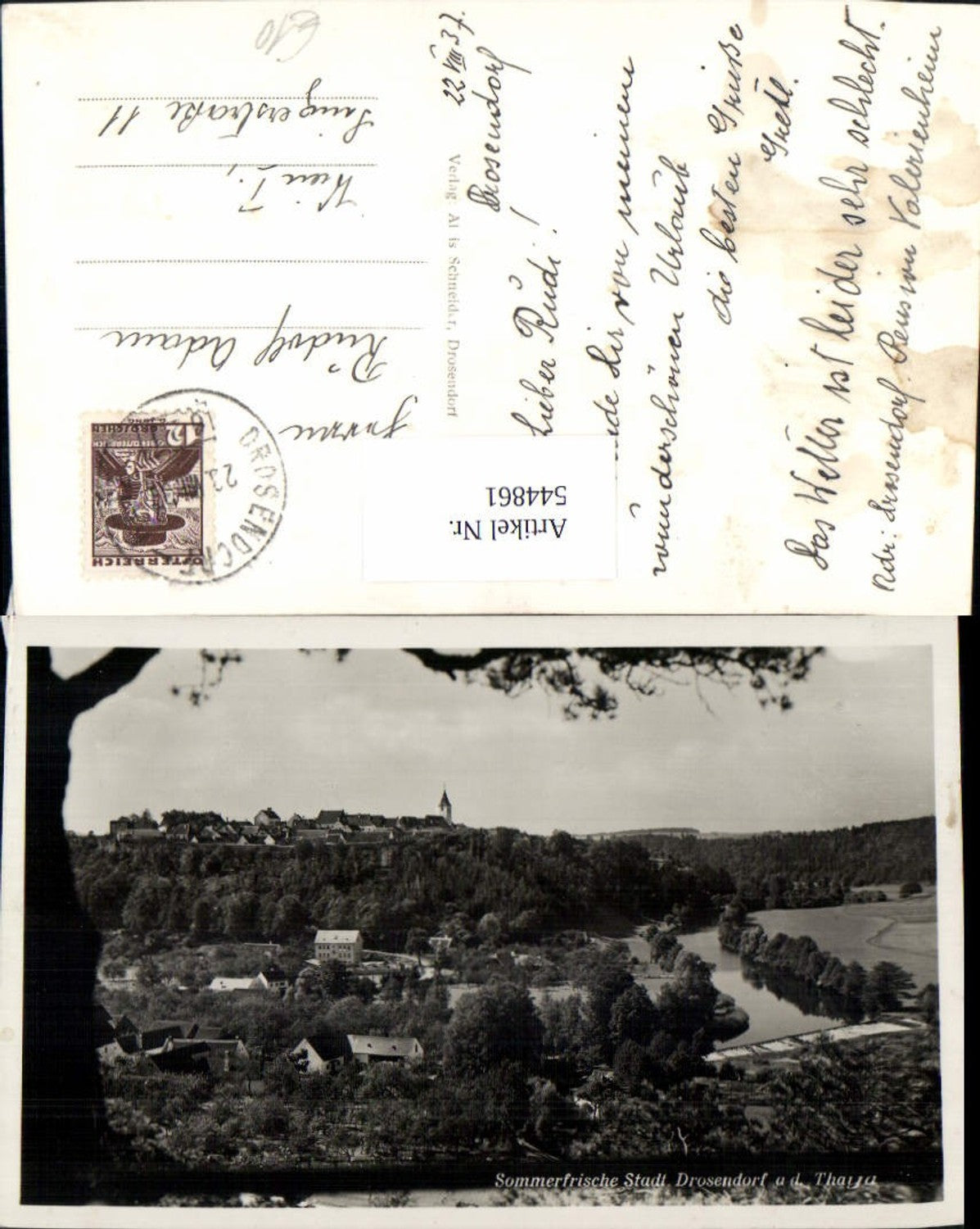 544861,Stadt Drossendorf Zissersdorf an der Thaya