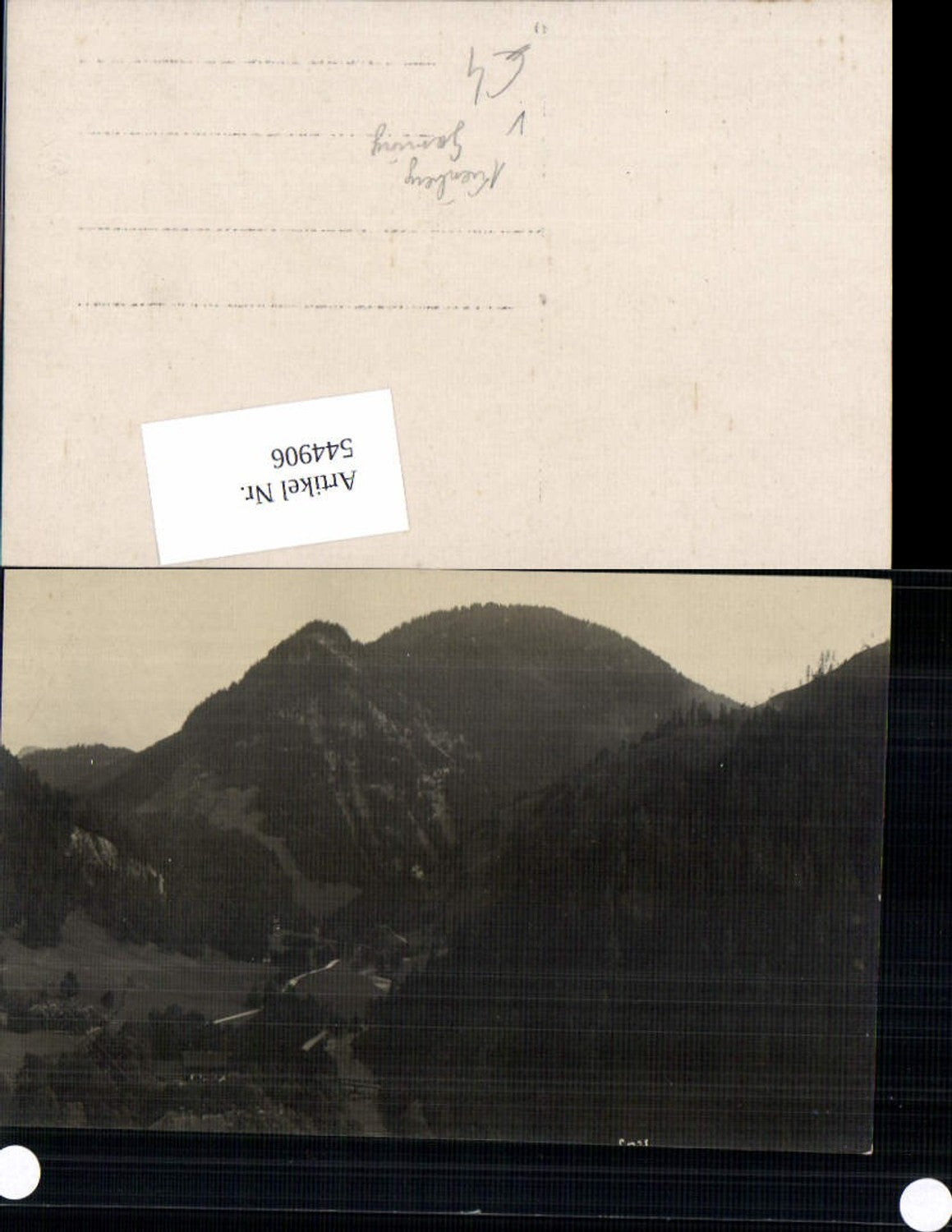 544906,seltene Foto-AK Kienberg bei Gaming Tormäuer Eingang