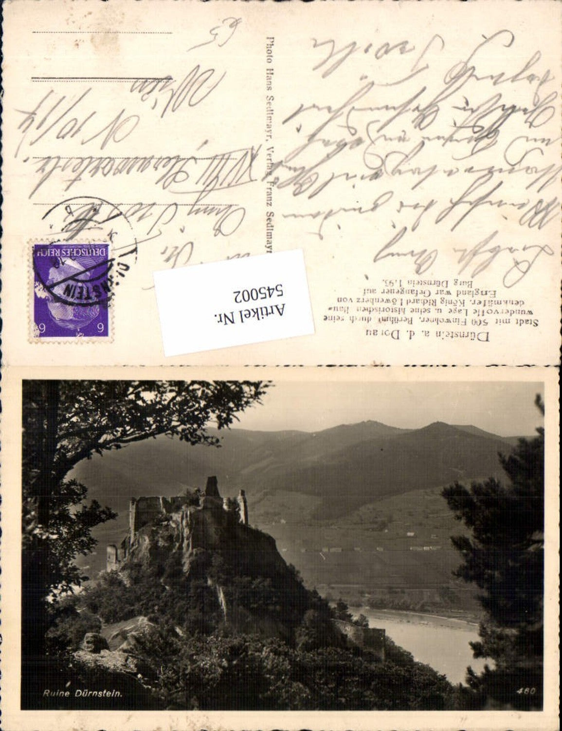 545002,Ruine Dürnstein in der Wachau