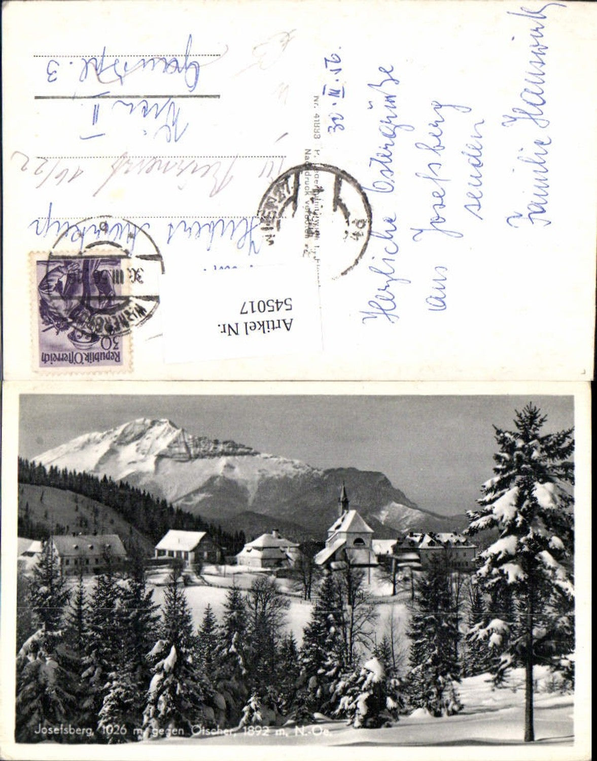 545017,Josefsberg bei Wienerbruck am Ötscher