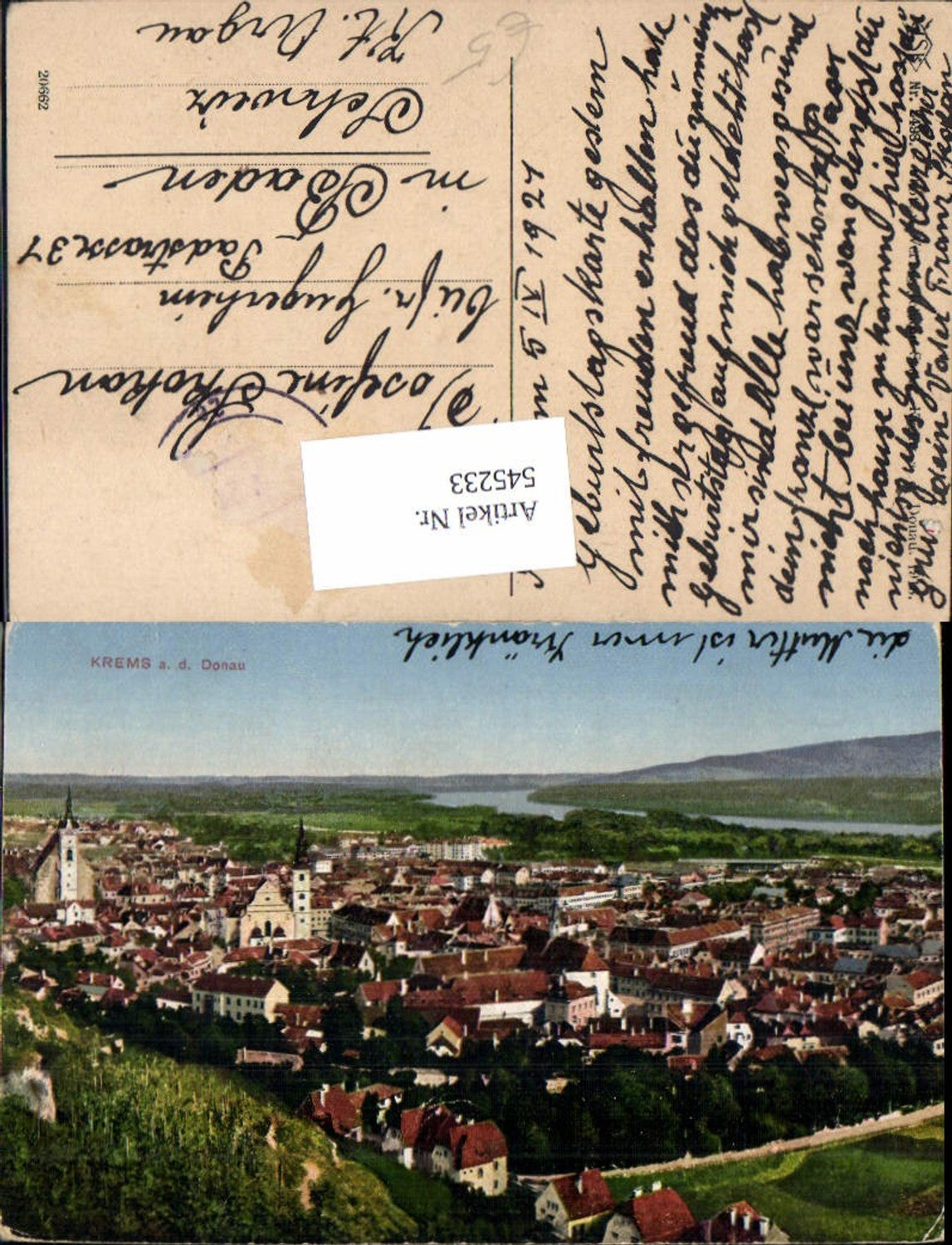 545233,tolle AK Krems an der Donau