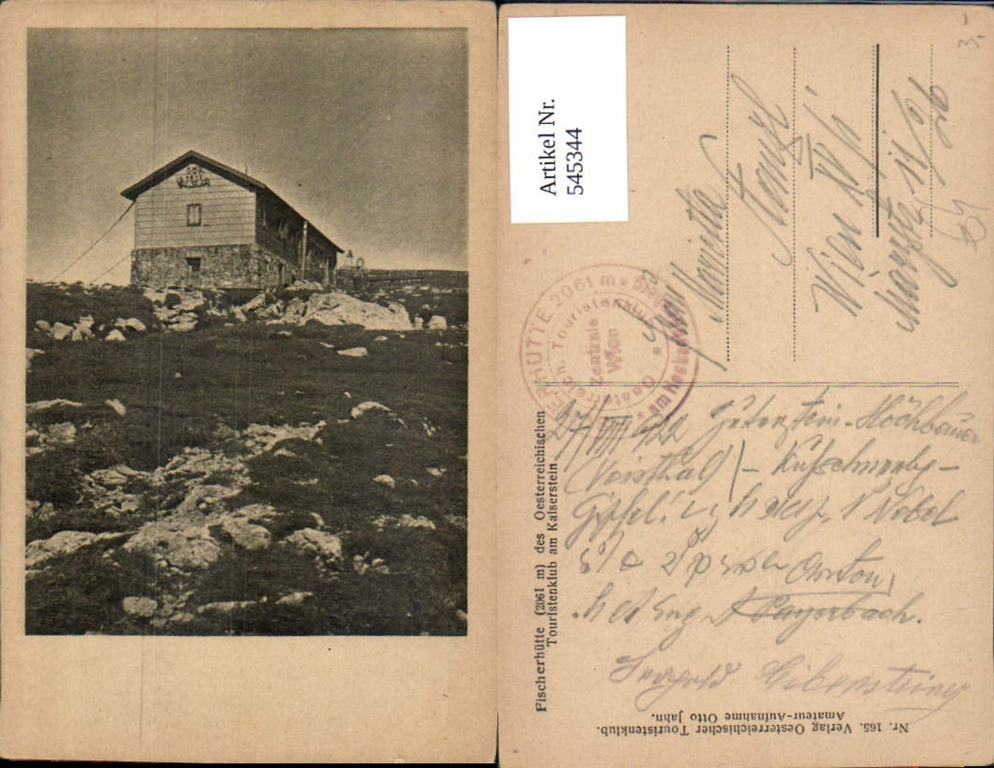 545344,Fischerhütte am Kaiserstein bei Puchberg am Schneeberg