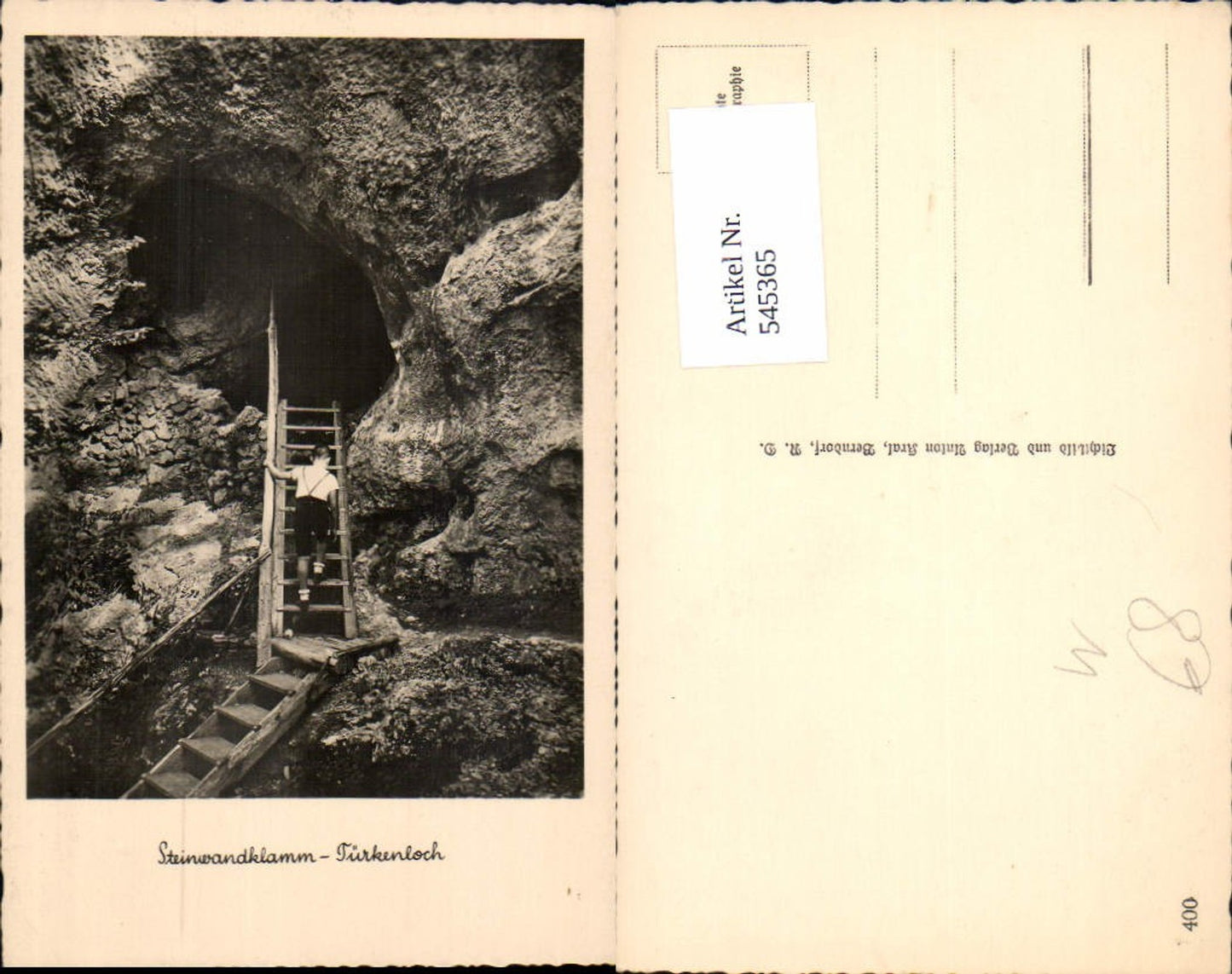 545365,Steinwandklamm Türkenloch b. Furth Weißenbach Altenmarkt a.d. Triesting