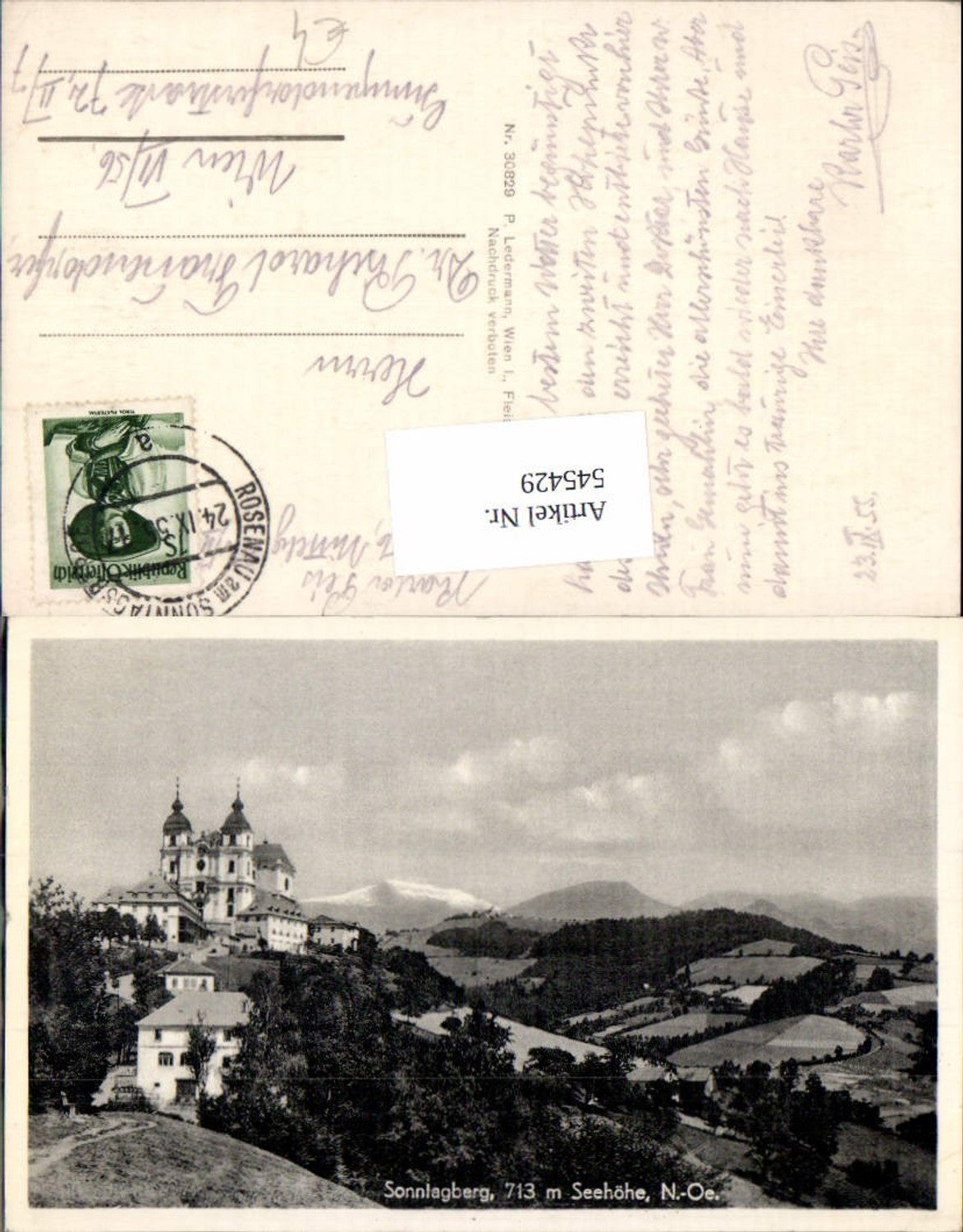 545429,Sonntagberg bei Kematen Rosenau Waidhofen