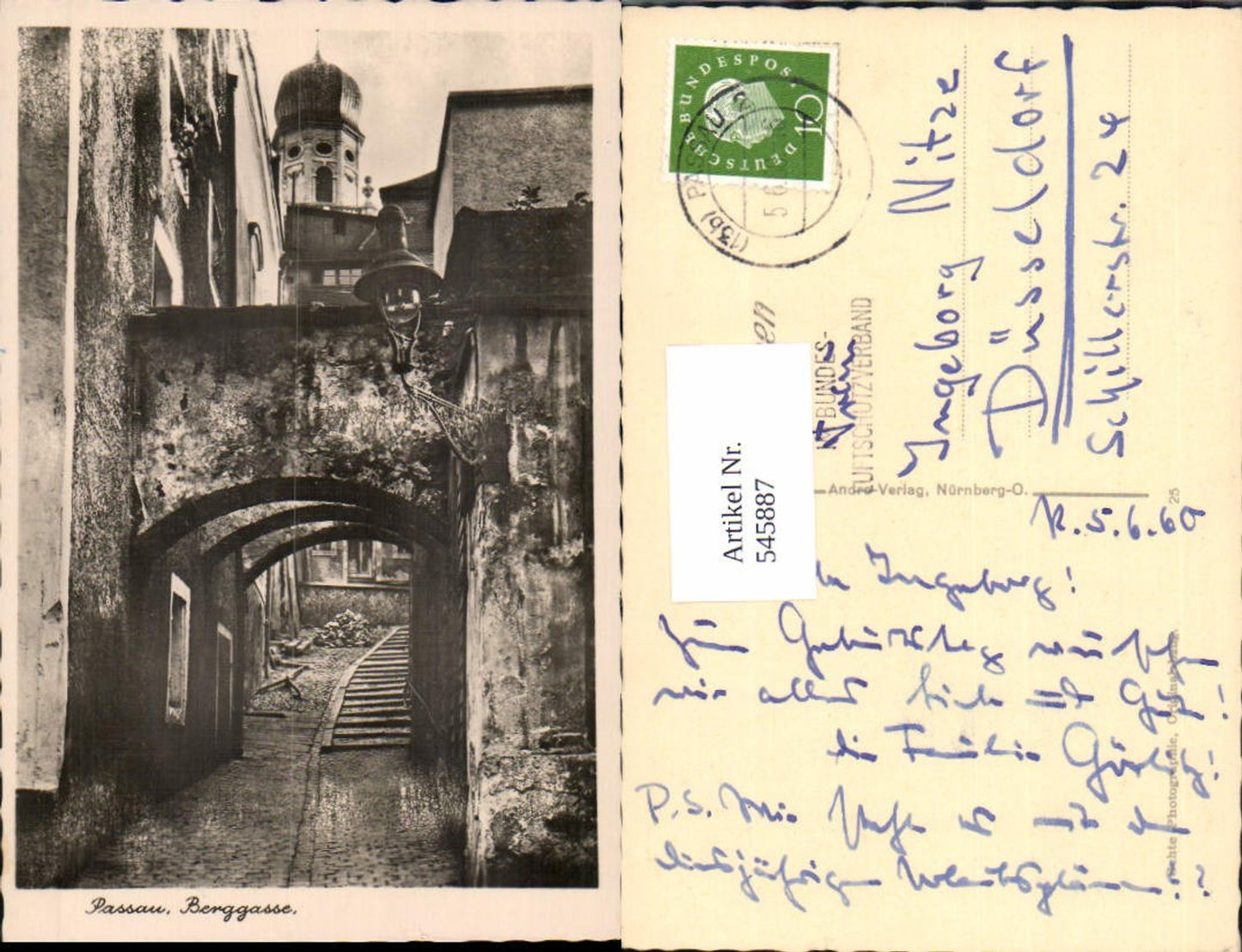 545887,Passau Stadt Berggasse detail