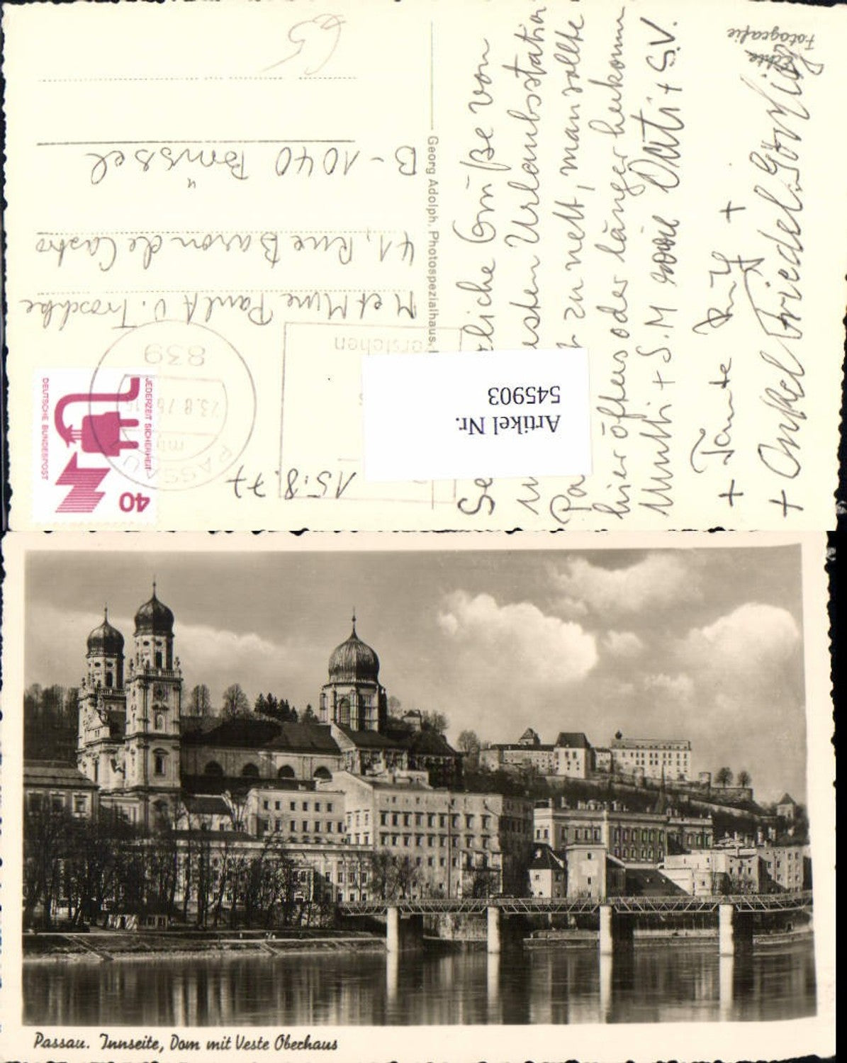545903,Passau Stadt Oberhaus
