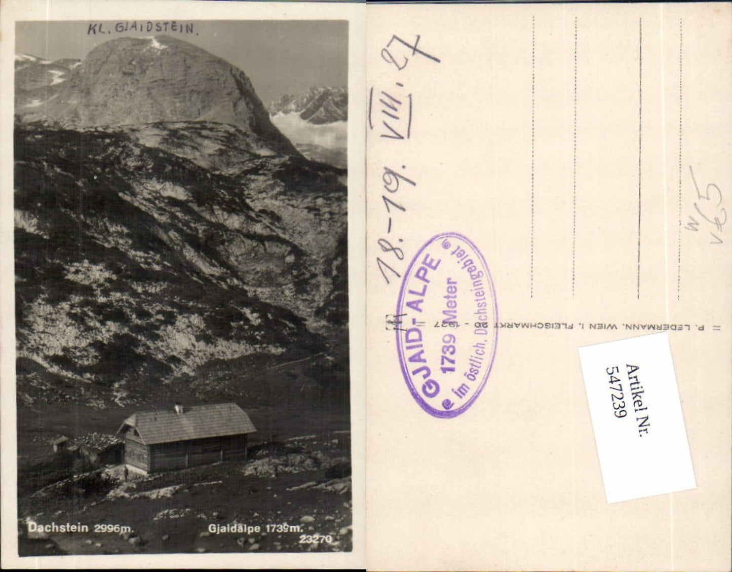 547239,Gjaidalpe bei Gosau am dachstein