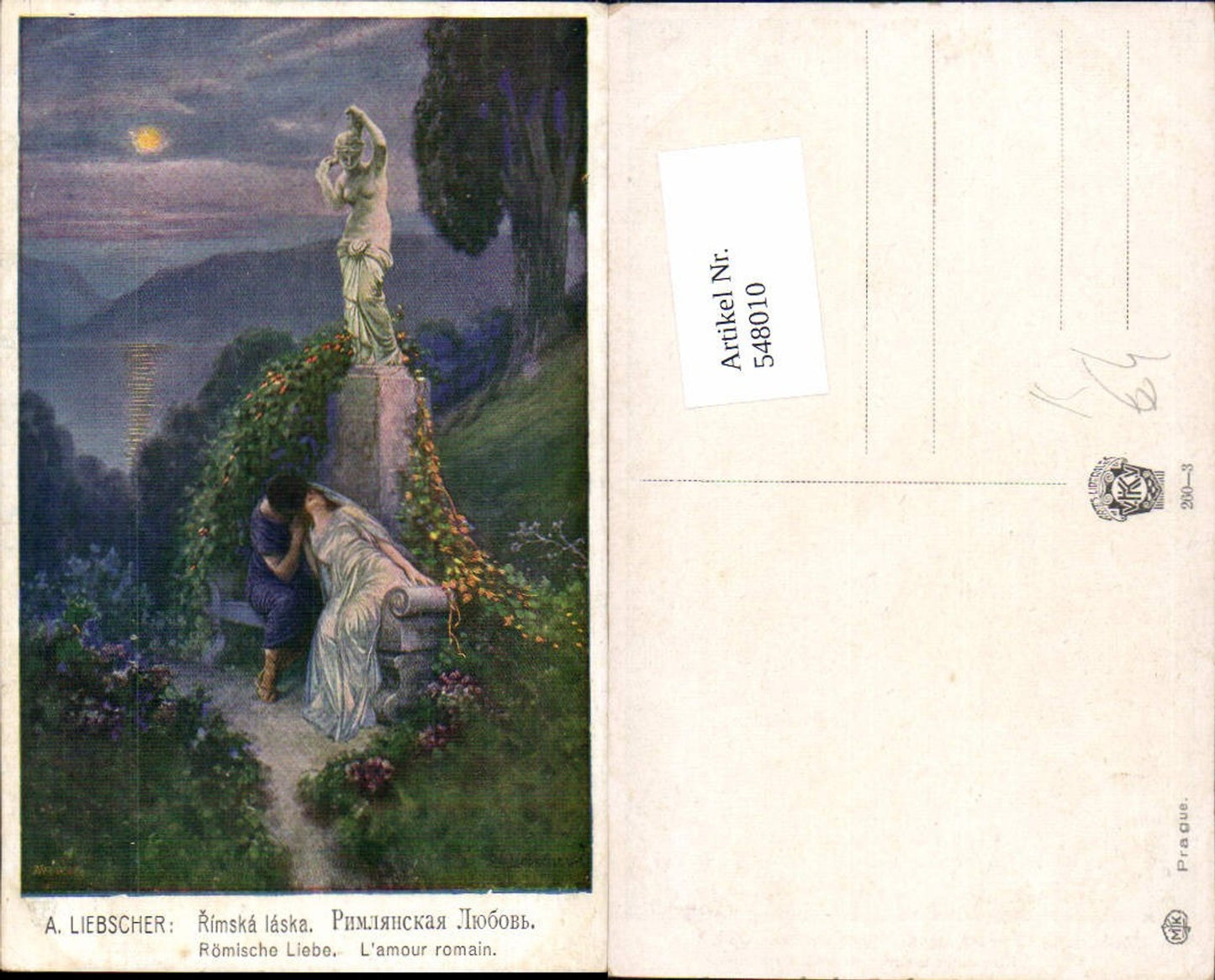 548010,Liebe Liebespaar Paar Adolf Liebscher Römische Liebe