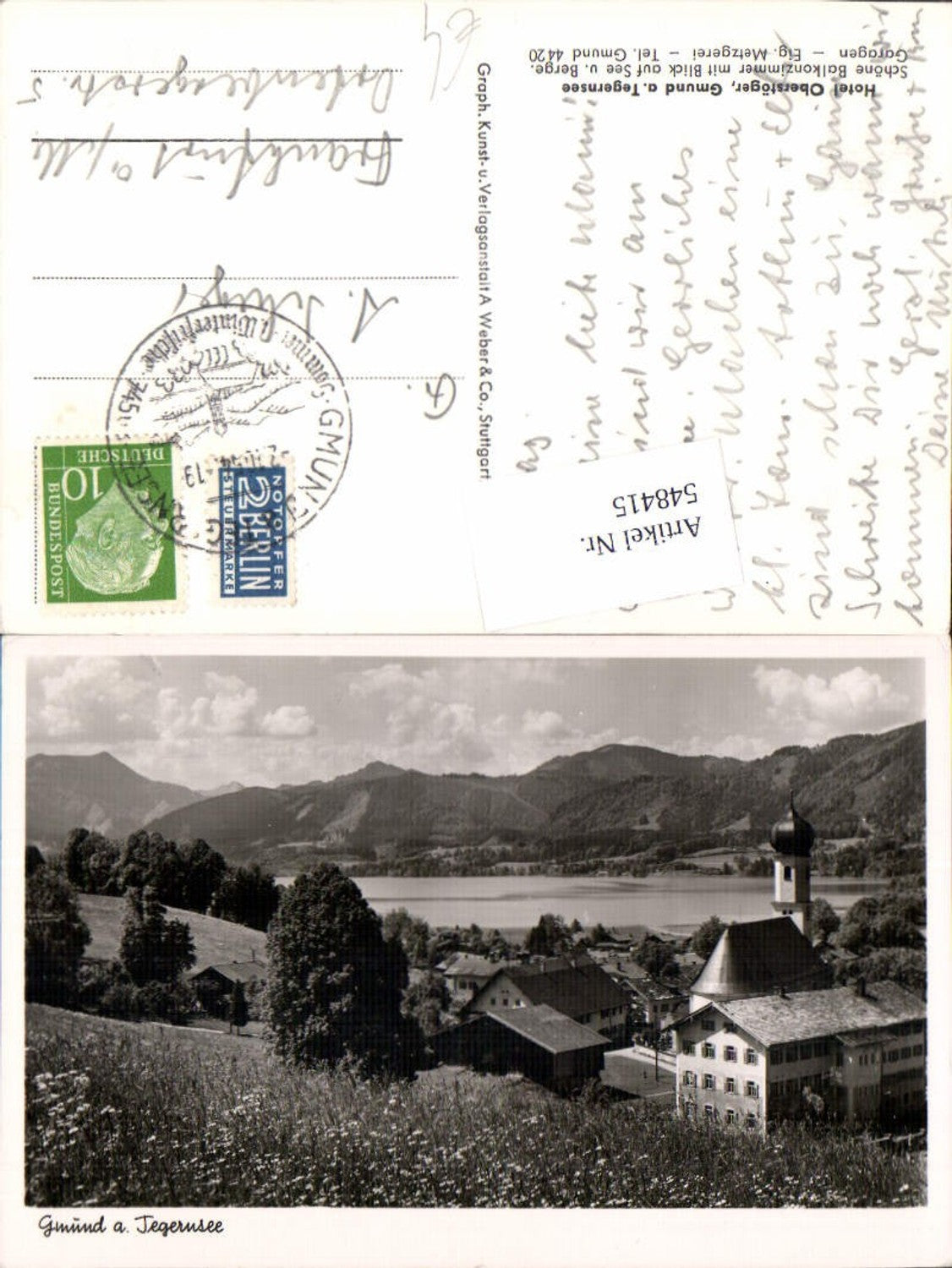 548415,Rottach Egern Tegernsee Gmünd