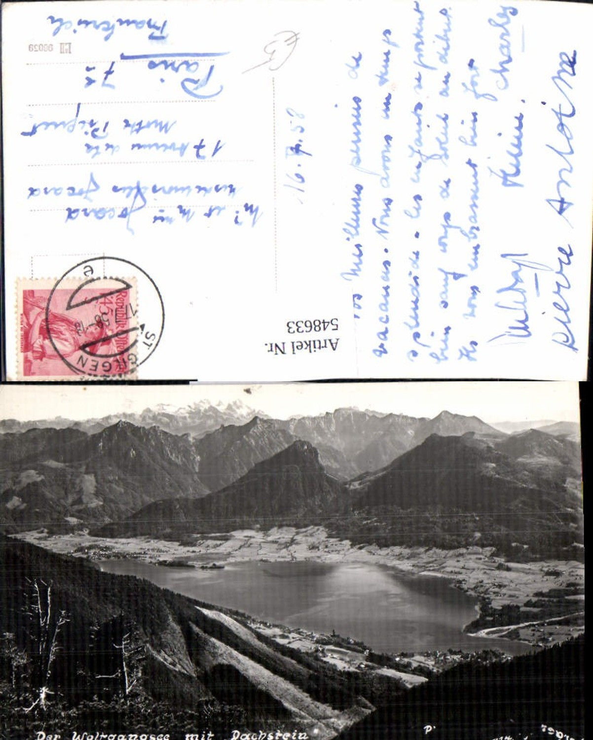 548633,St. Wolfgang am Wolfgangsee v. Dachstein