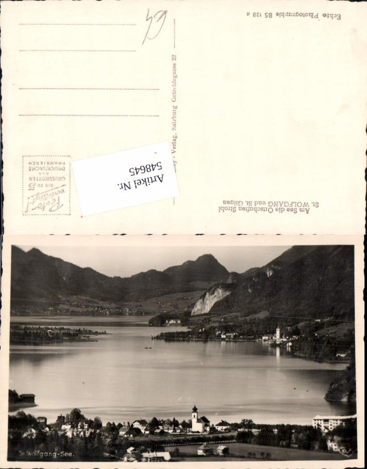 548645,St. Wolfgang am Wolfgangsee pub Cosy BS 128 a