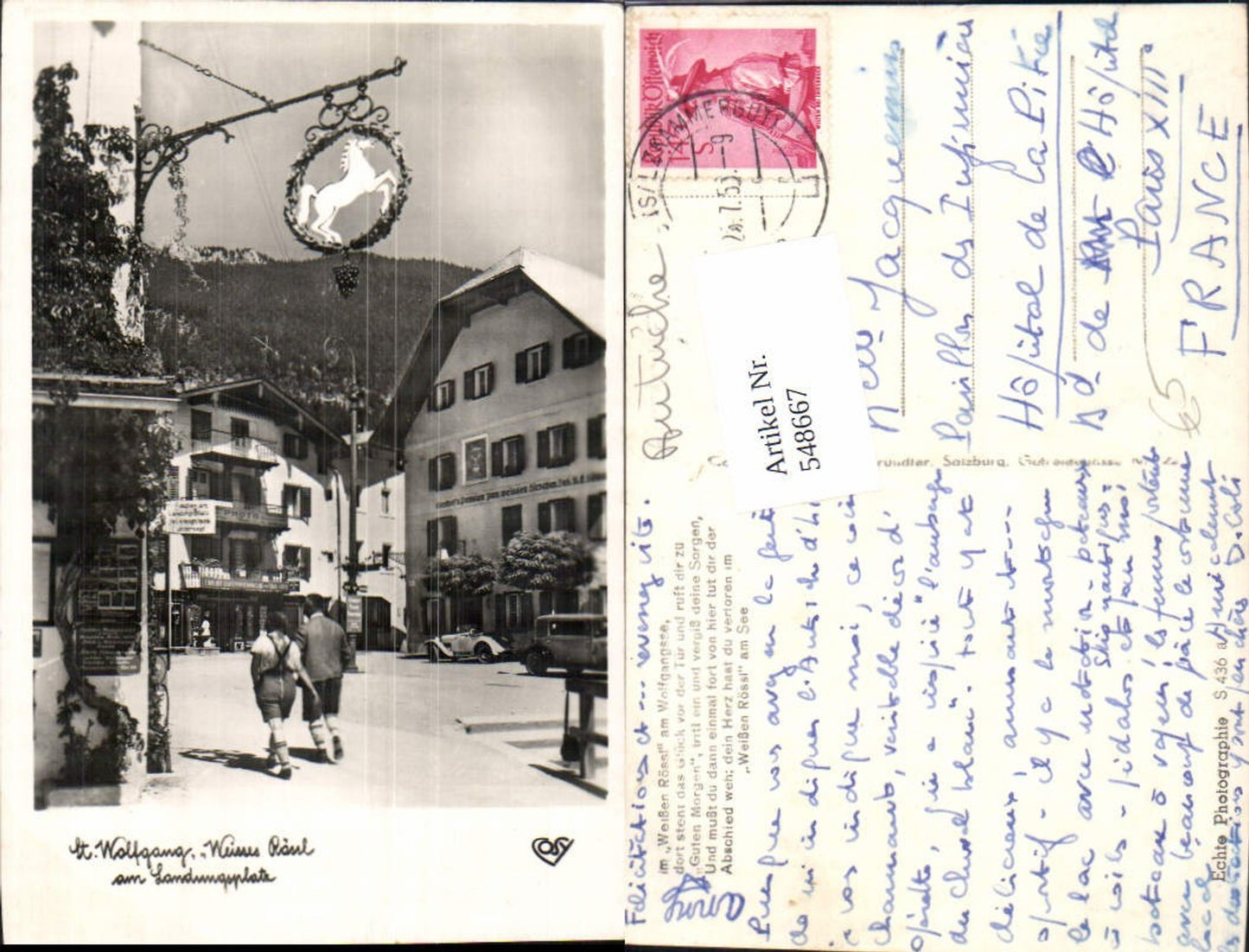 548667,St. Wolfgang am Wolfgangsee Weißes Rössl Landungsplatz pub Cosy S 436 a