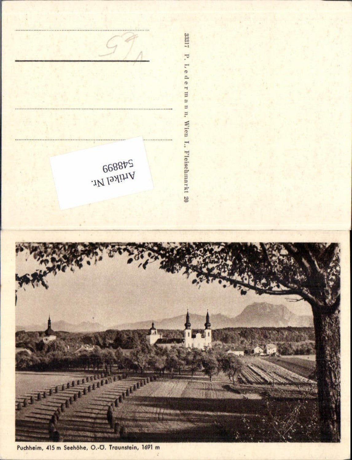 548899, Puchheim Attnang m. Traunstein pub Ledermann 33317