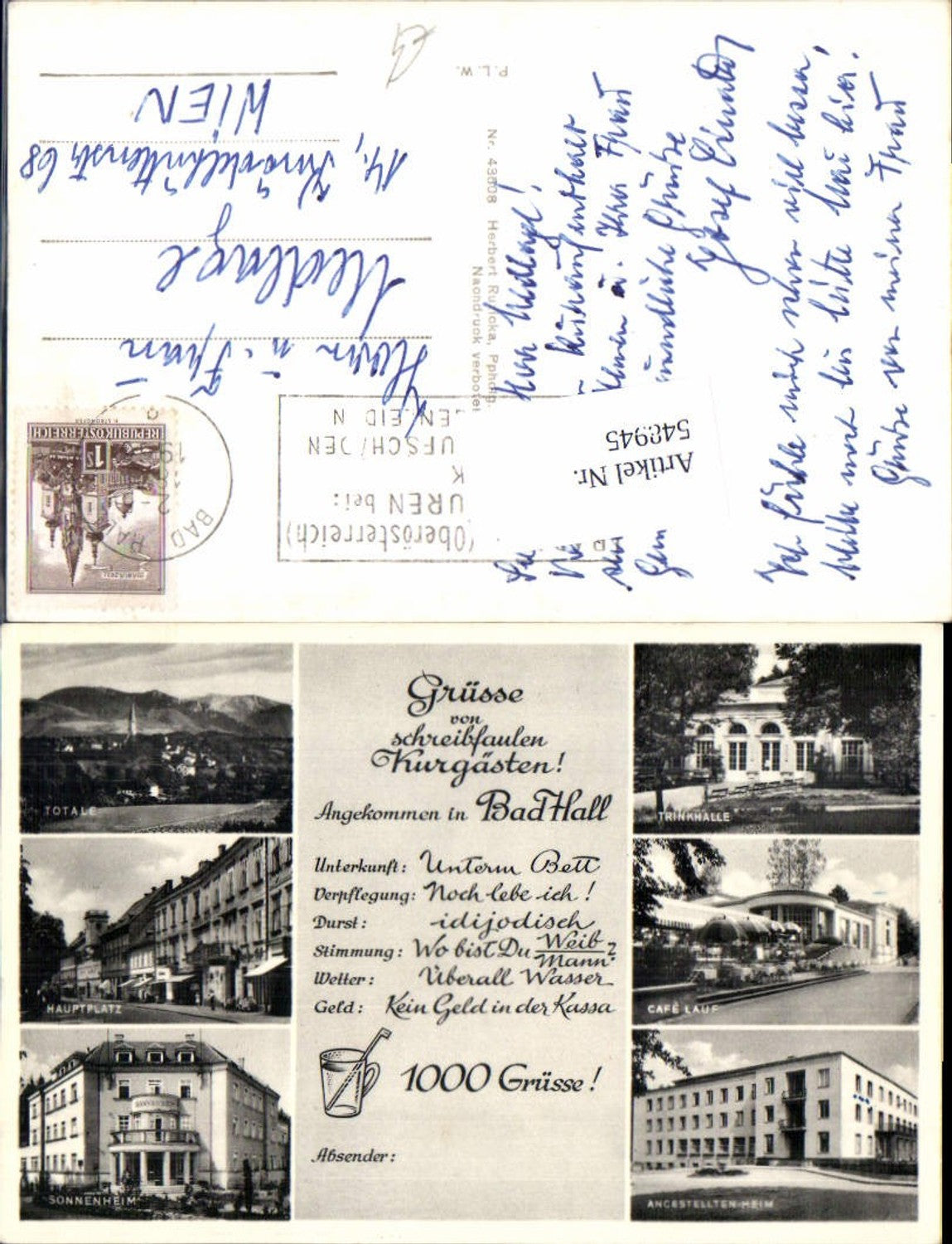 548945,Schreibfaulheit Bad Hall b. Steyr Cafe lauf Sonnenheim