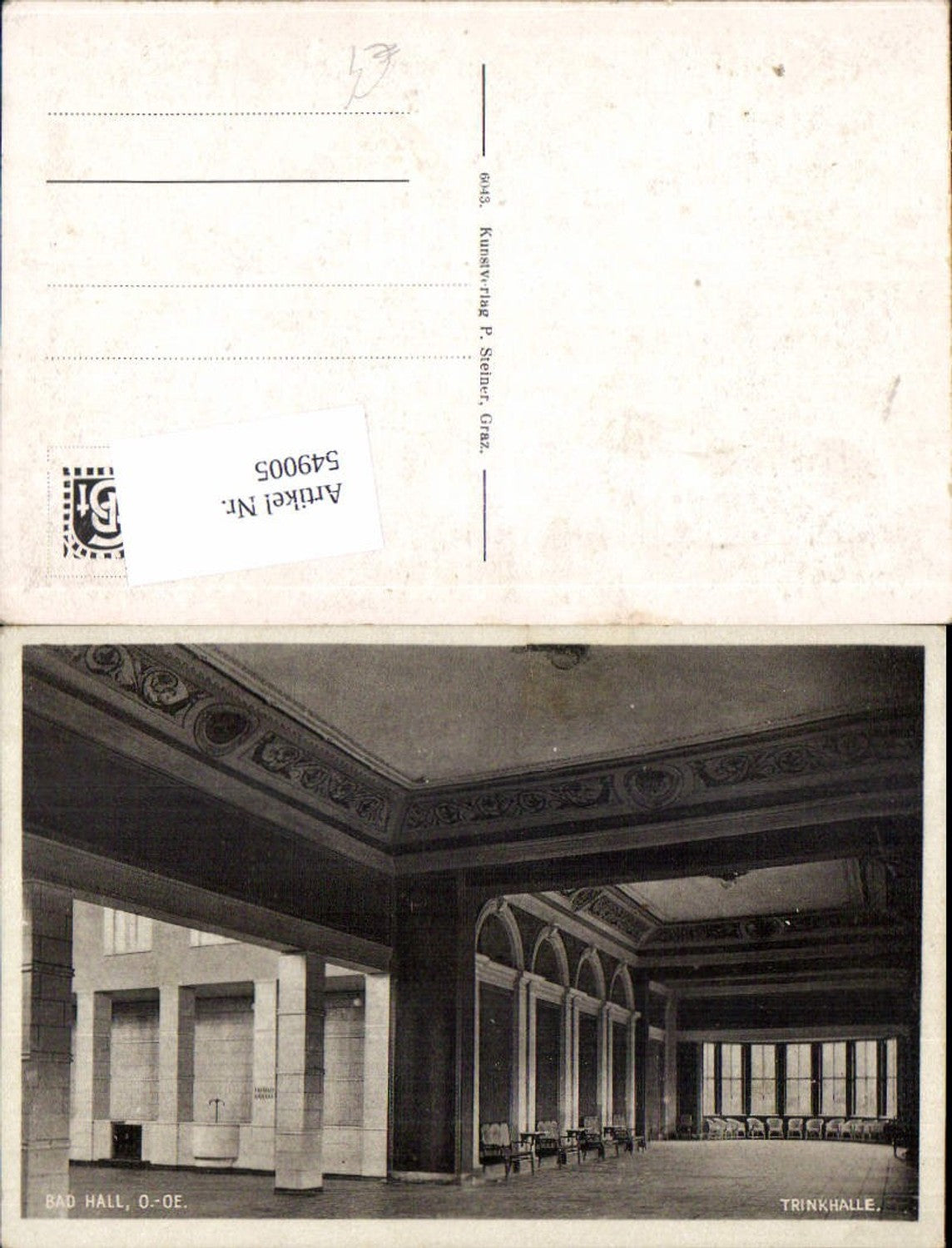 549005,Bad Hall bei Steyr Trinkhalle