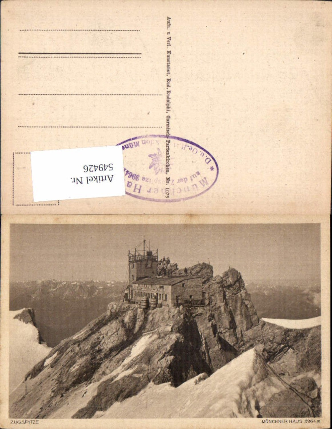 549426,Zugspitze Münchnerhaus Garmisch Partenkirchen