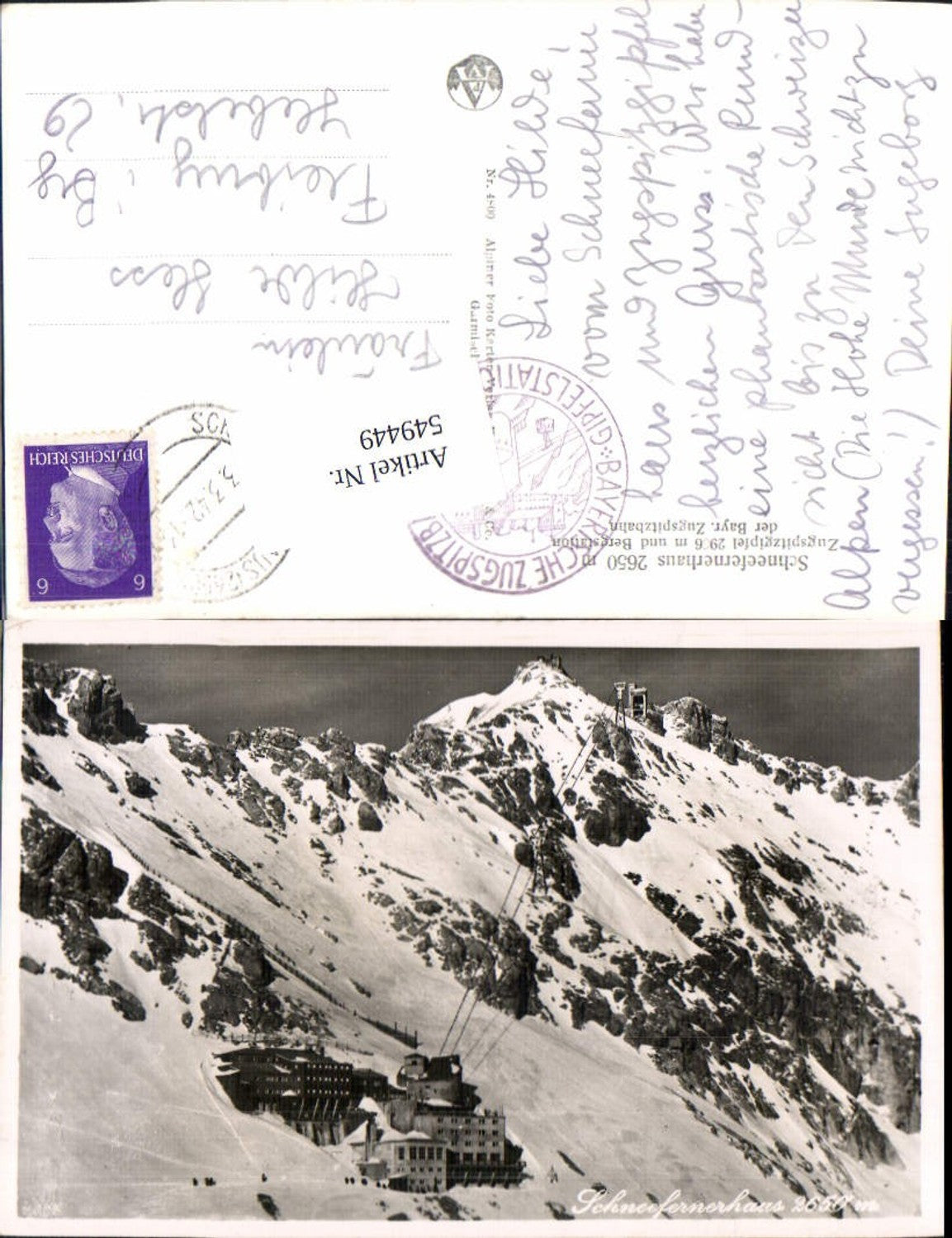 549449,Zugspitze Schneefernerhaus Garmisch Partenkirchen