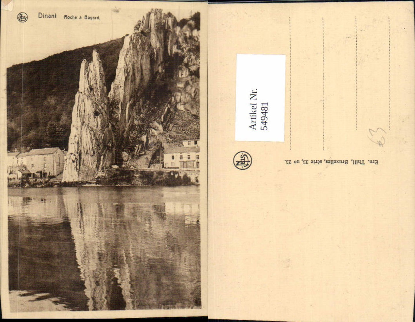 549481,Belgium Dinant Namur Wallonien Le Rocher Bayard