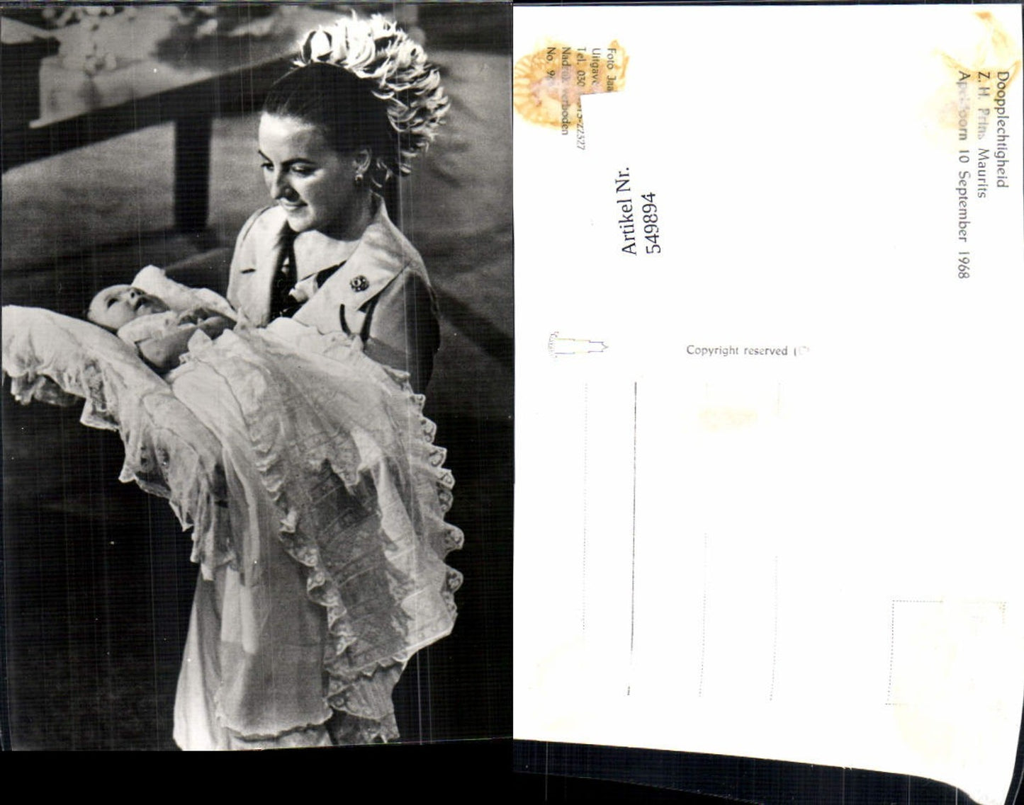 549894,Adel Monarchie Niederlande Prins Maurits