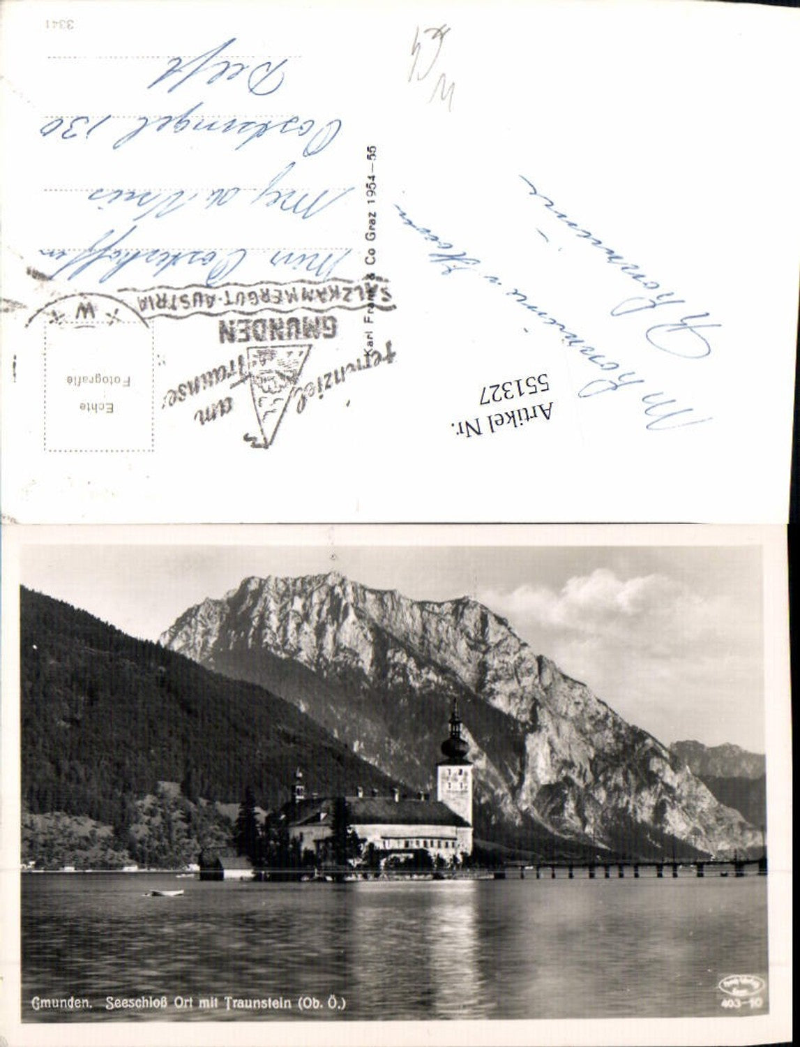 551327,Gmunden am Traunsee Schloss Orth Ort