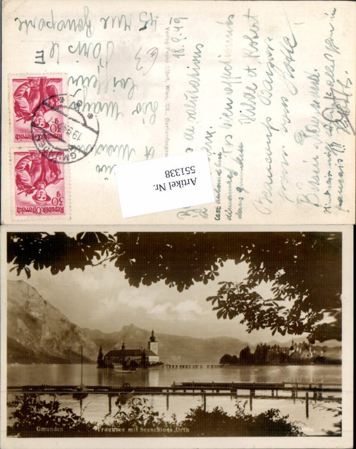 551338,Gmunden am Traunsee Seeschloß Orth