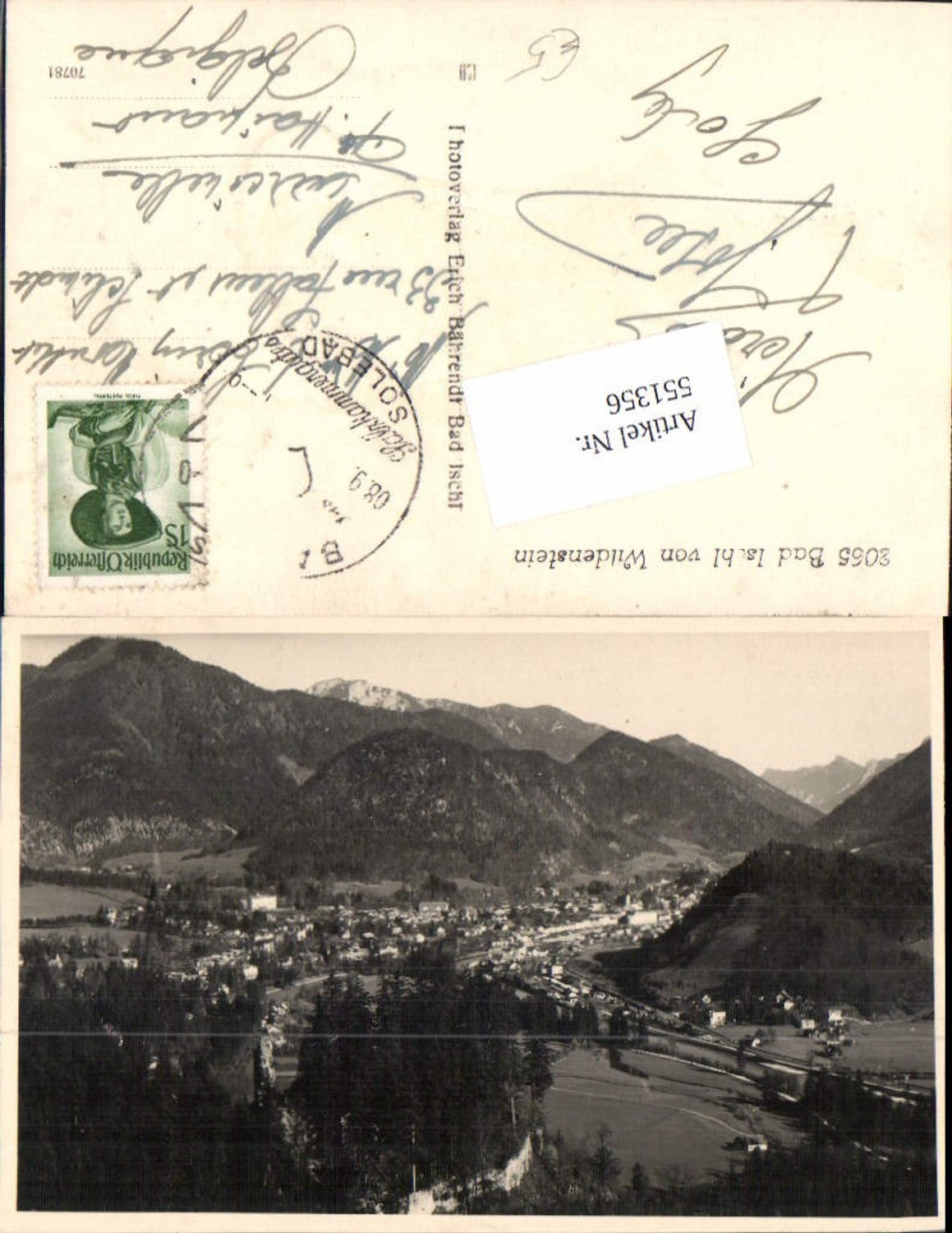 551356,Bad Ischl Salzkammergut pub Bährendt