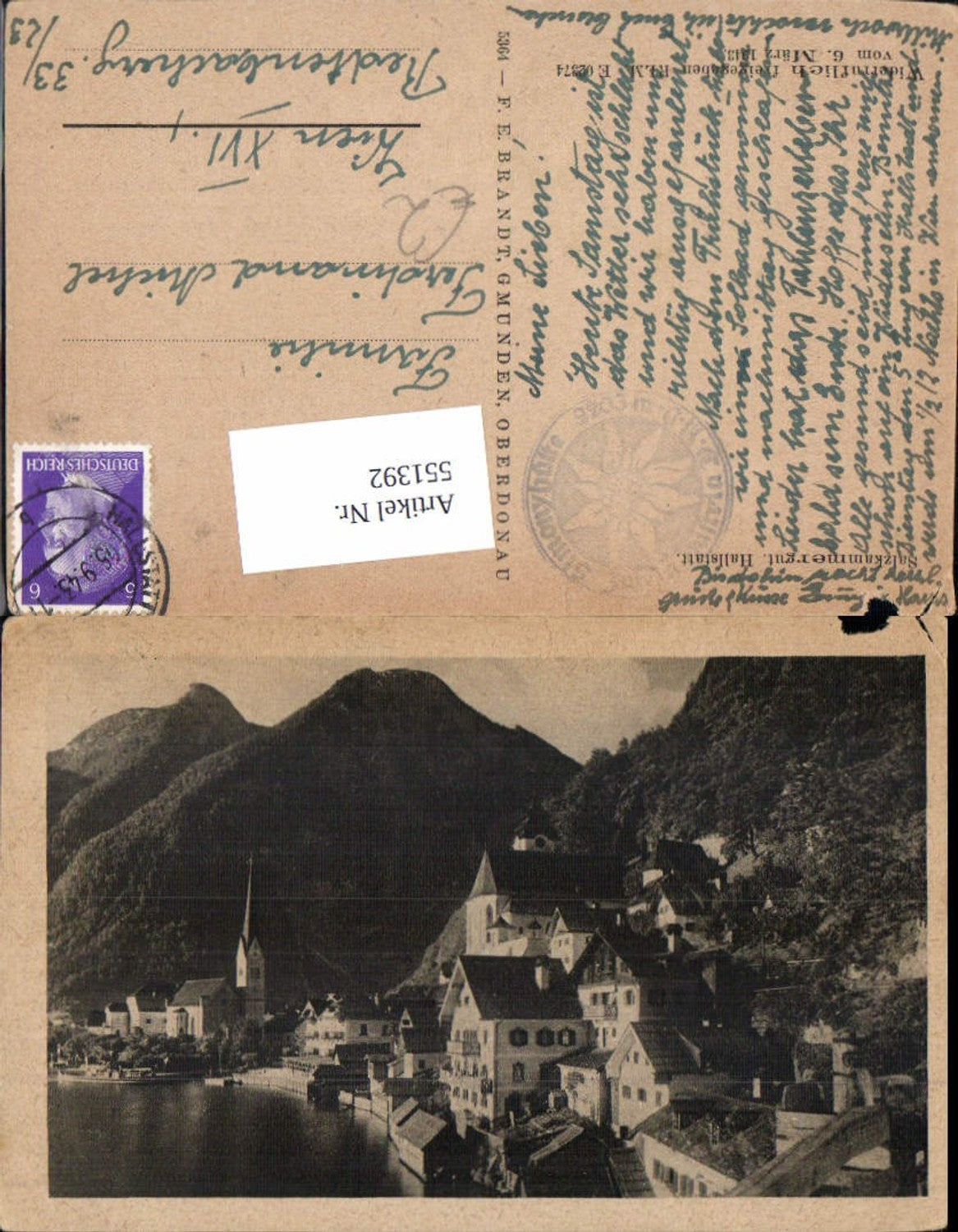 551392,Hallstatt am Hallstättersee