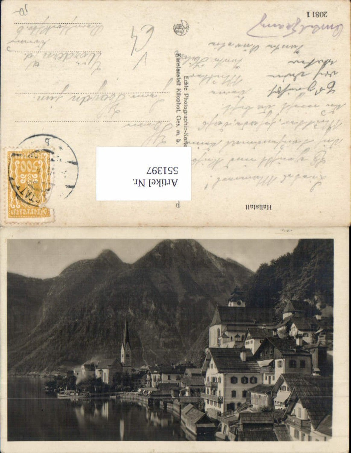 551397,Hallstatt am Hallstättersee