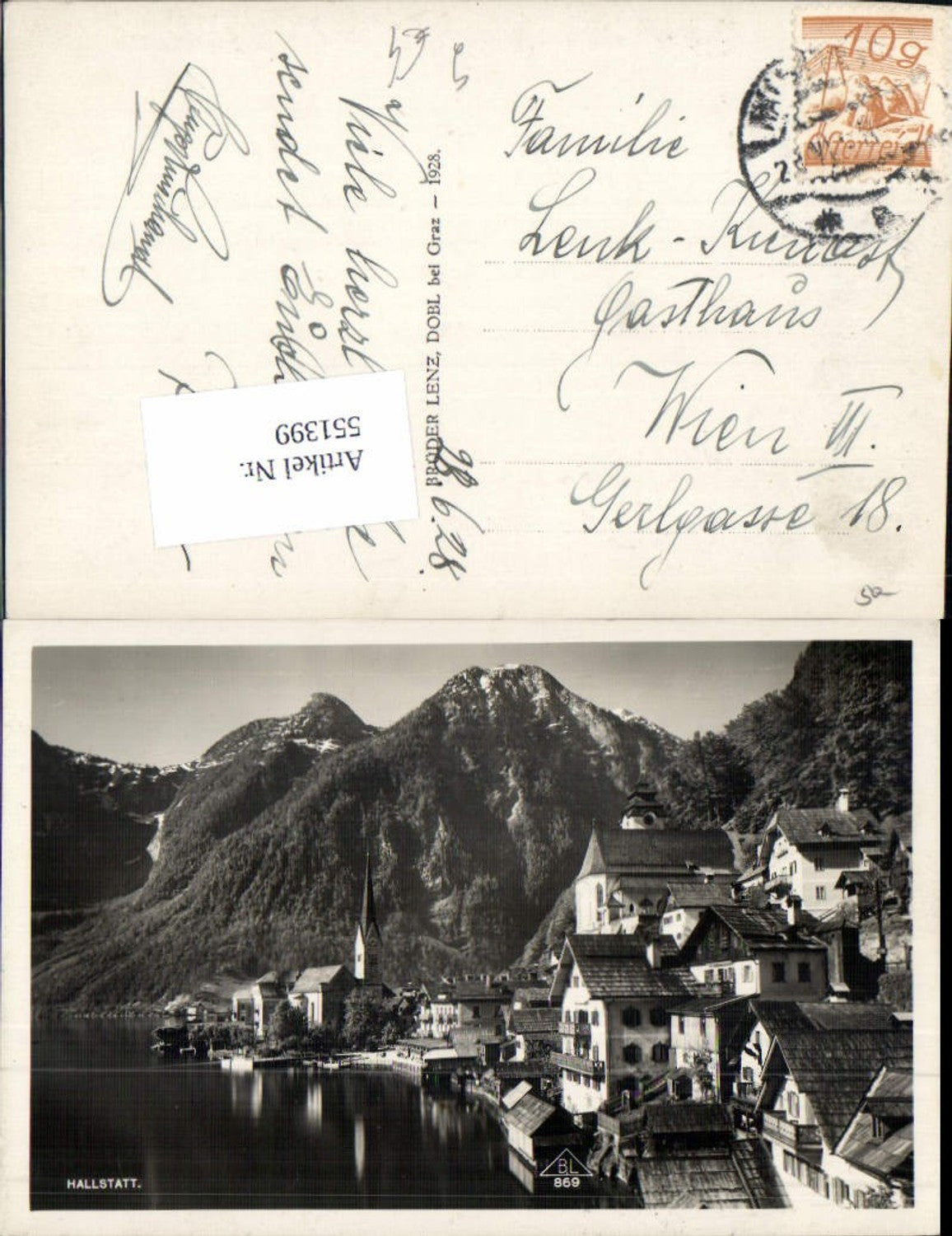551399,Hallstatt am Hallstättersee