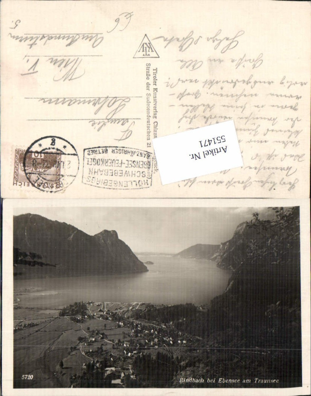 551471,Rindbach bei Ebensee am Traunsee
