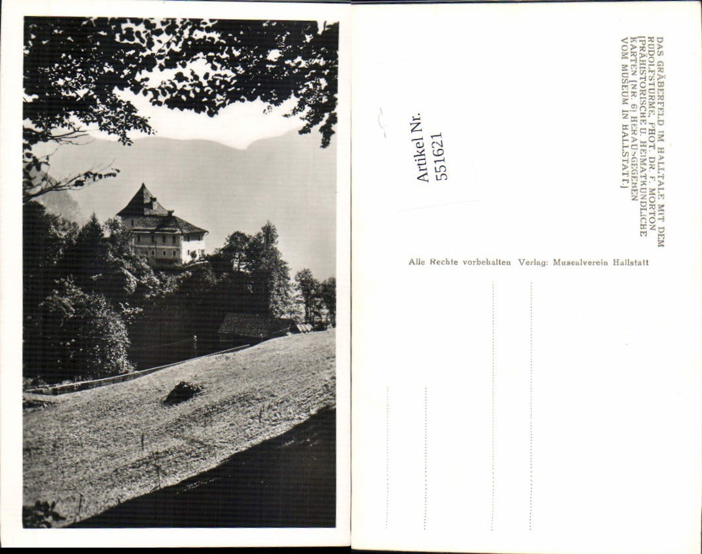 551621,Hallstatt Gräberfeld Halltal