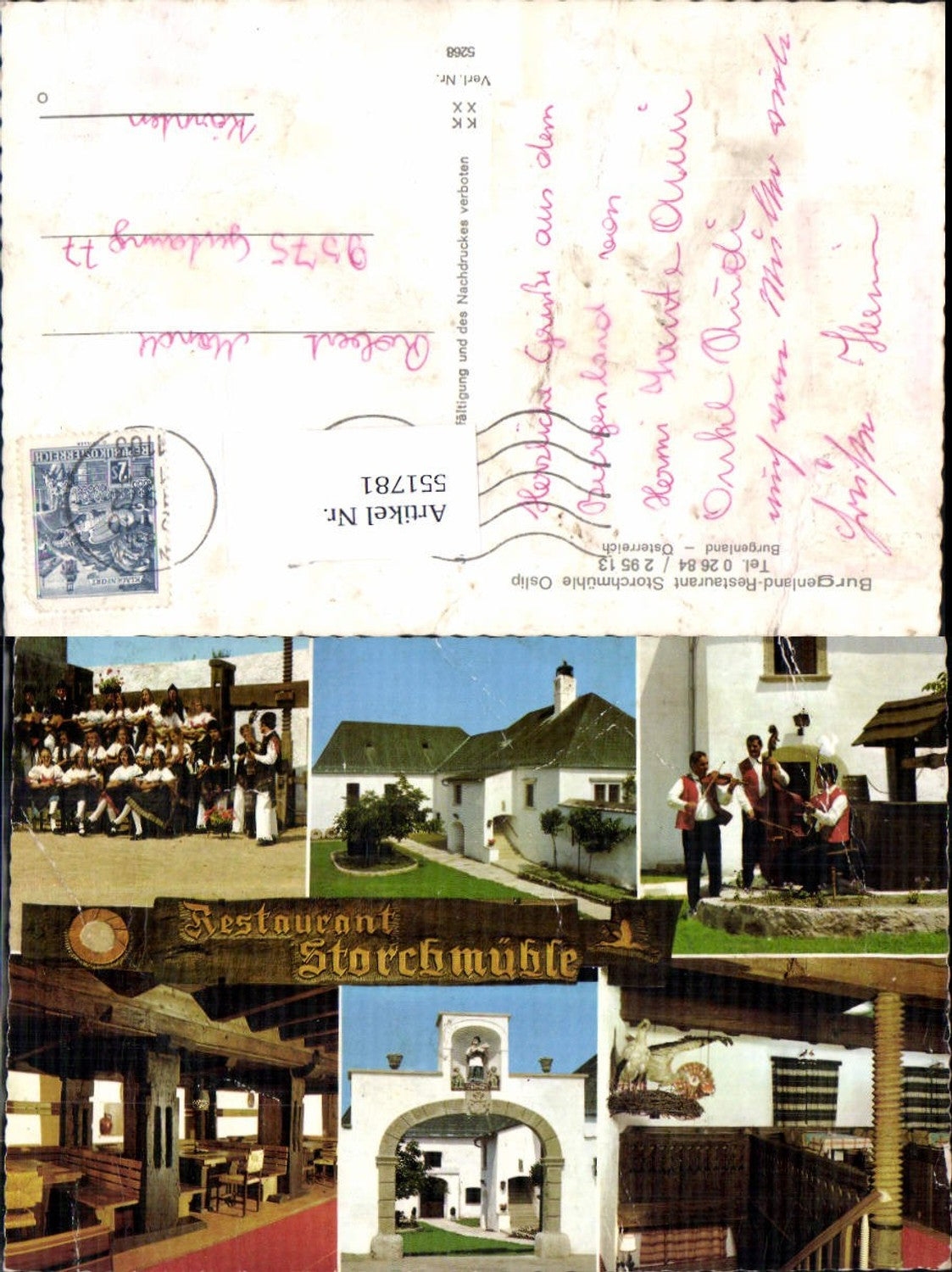 551781,Restaurant Storchmühle Oslip b. Eisenstadt