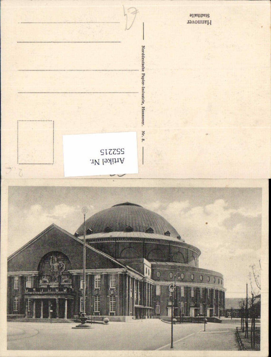 552215,Hannover Stadthalle