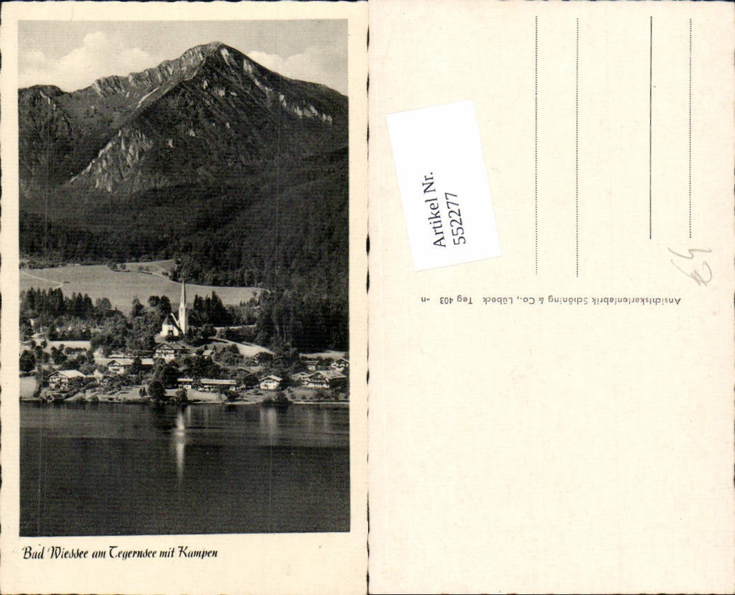 552277,Bad Wiessee am Tegernsee