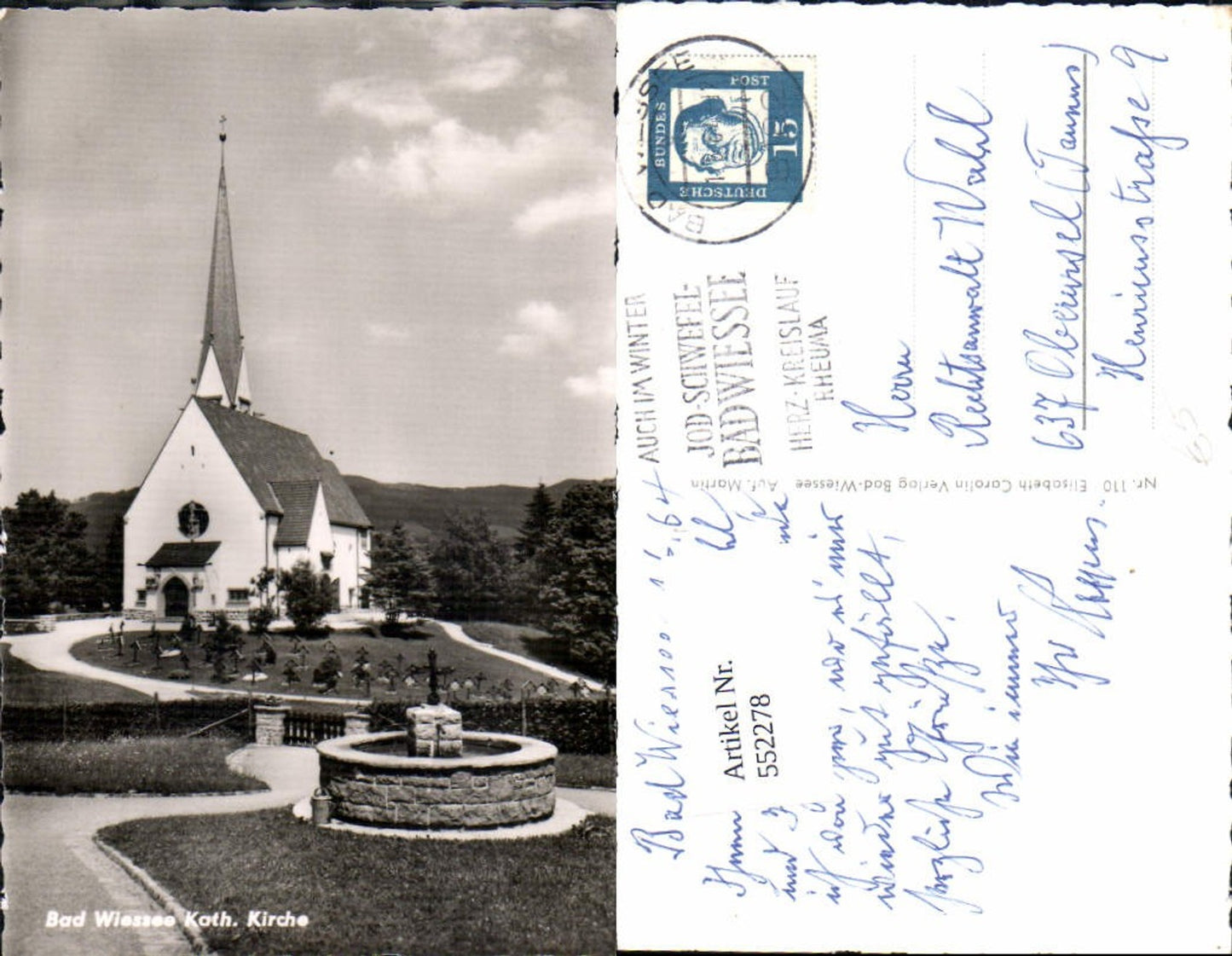 552278,Bad Wiessee am Tegernsee Kirche