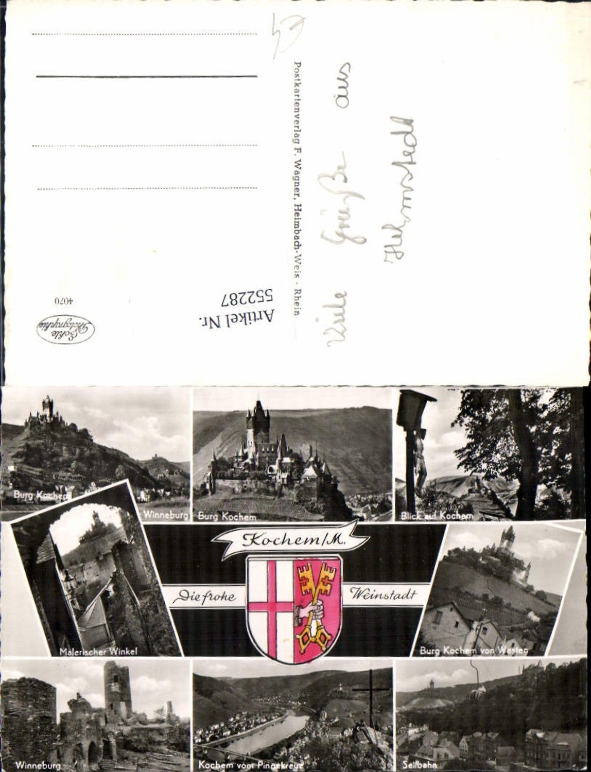 552287,Cochem an der Mosel Gipfelkreuz