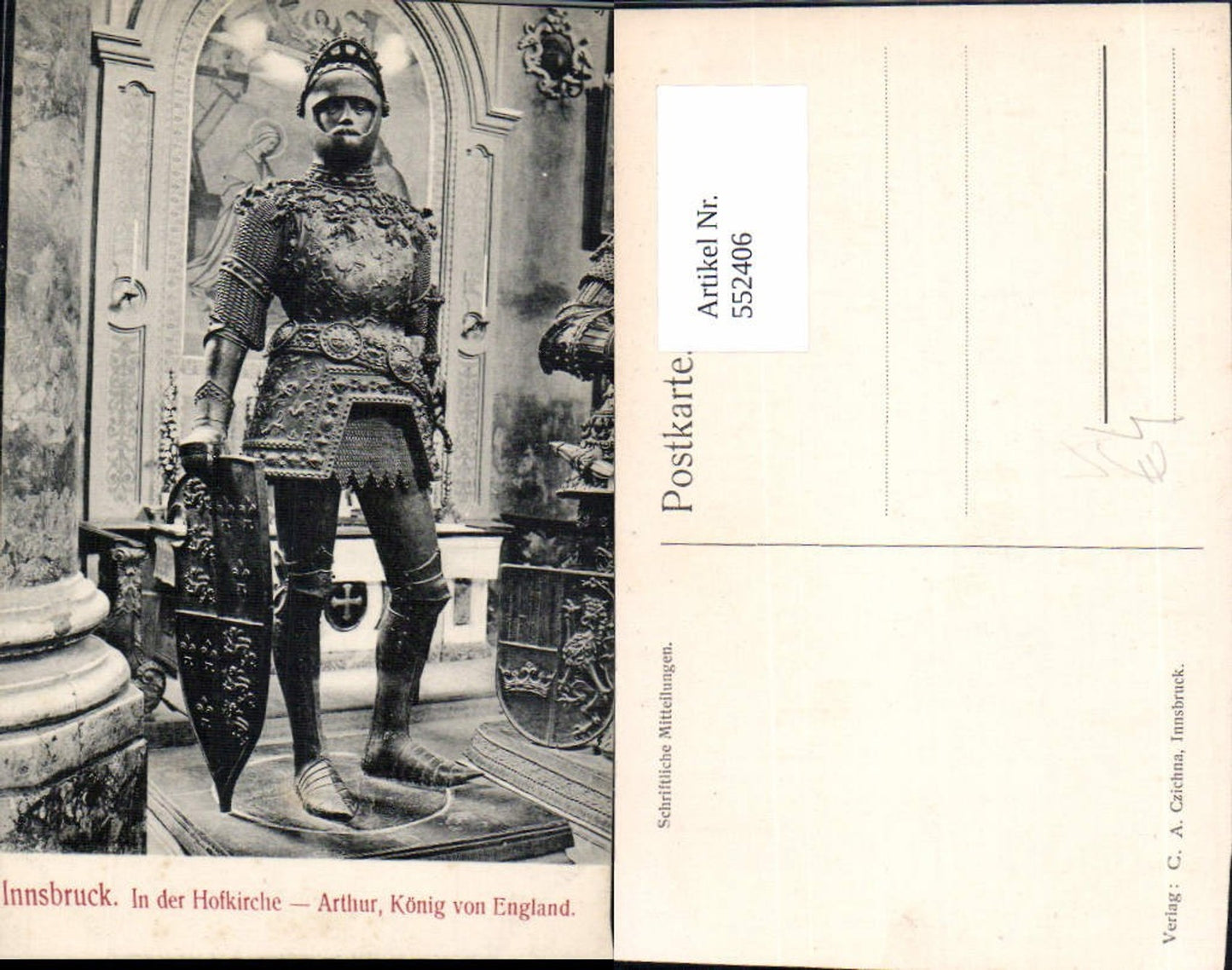 552406,Innsbruck Arthur König von England Rüstung Ritter