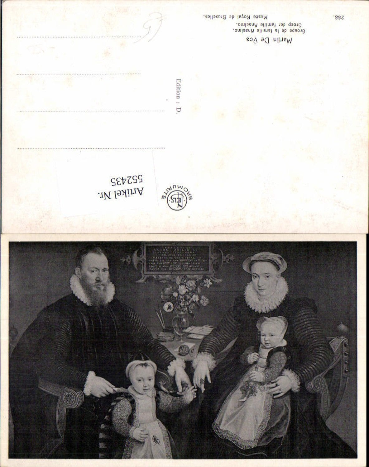 552435,Martin de Vos Familie Anselmo Belgien