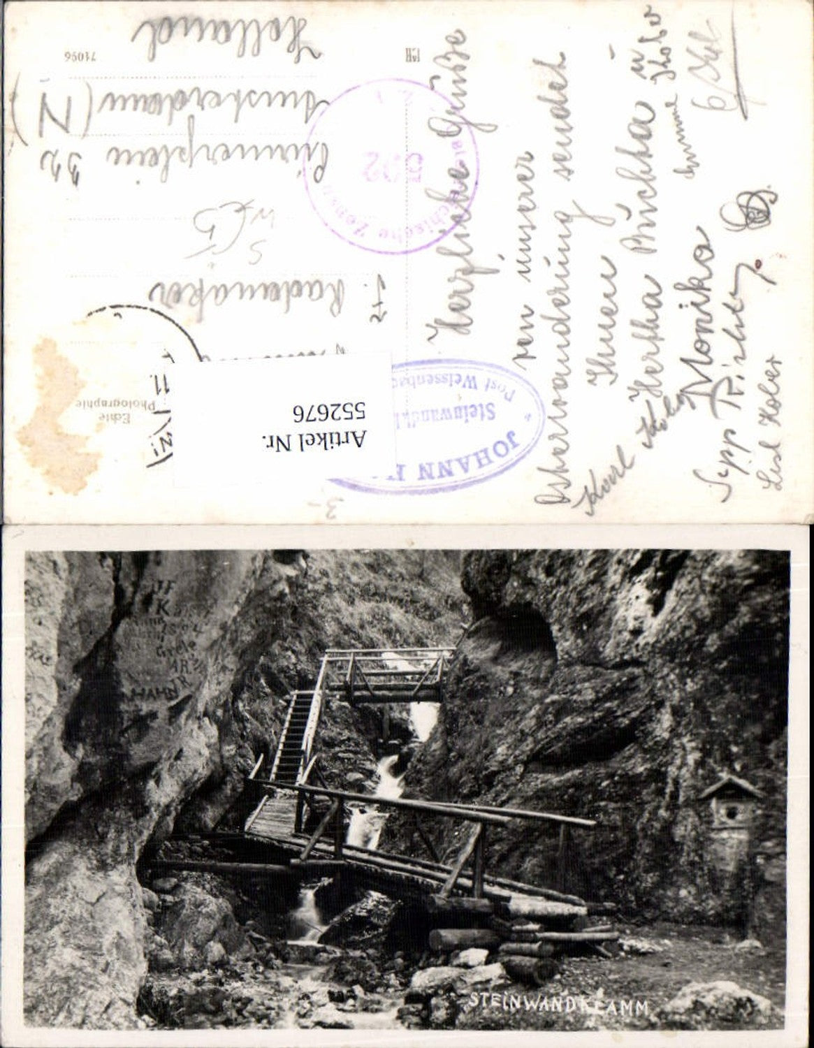 552676,Steinwandklamm b. Furth Weissenbach an der Triesting Altenmarkt