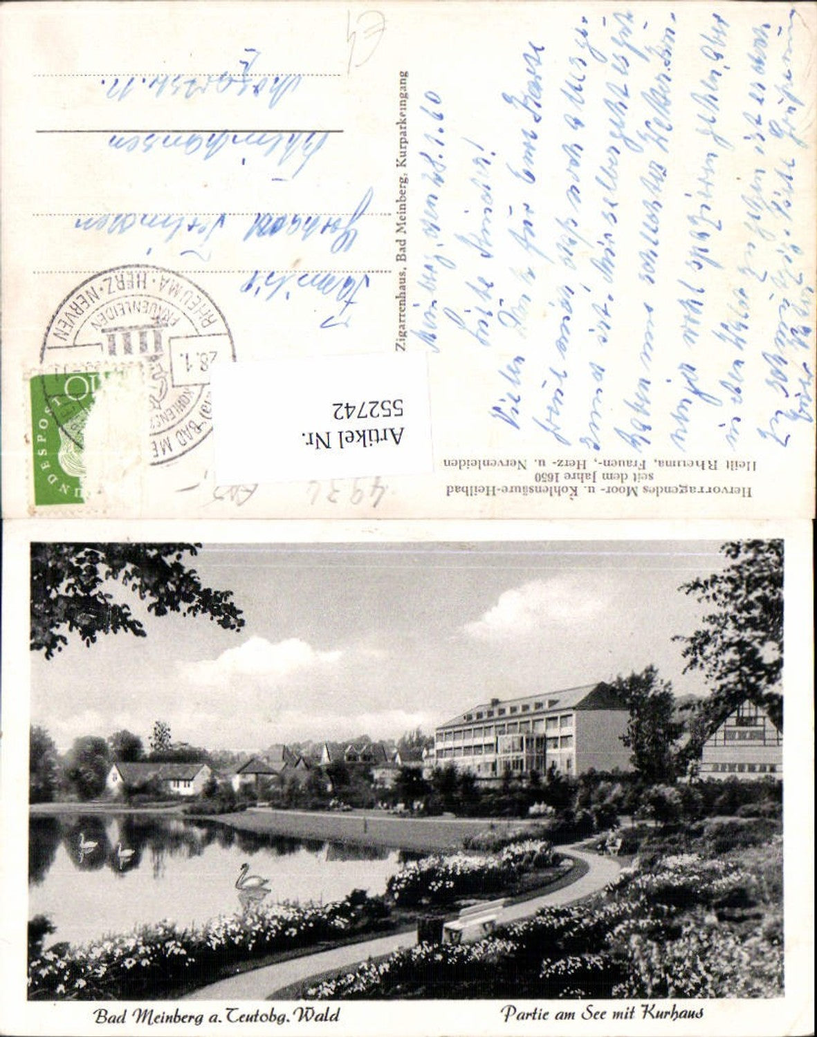 552742,Bad Meinberg am Teutoburger Wald Detmold Lippe Partie am See